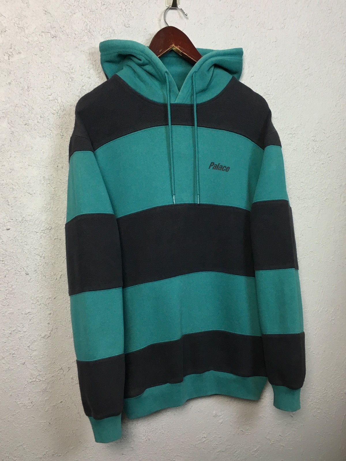 Palace hoodie PALACE Brusher Hood striped stripes y2k vintage skate Size US L / EU 52-54 / 3 - 8 Thumbnail