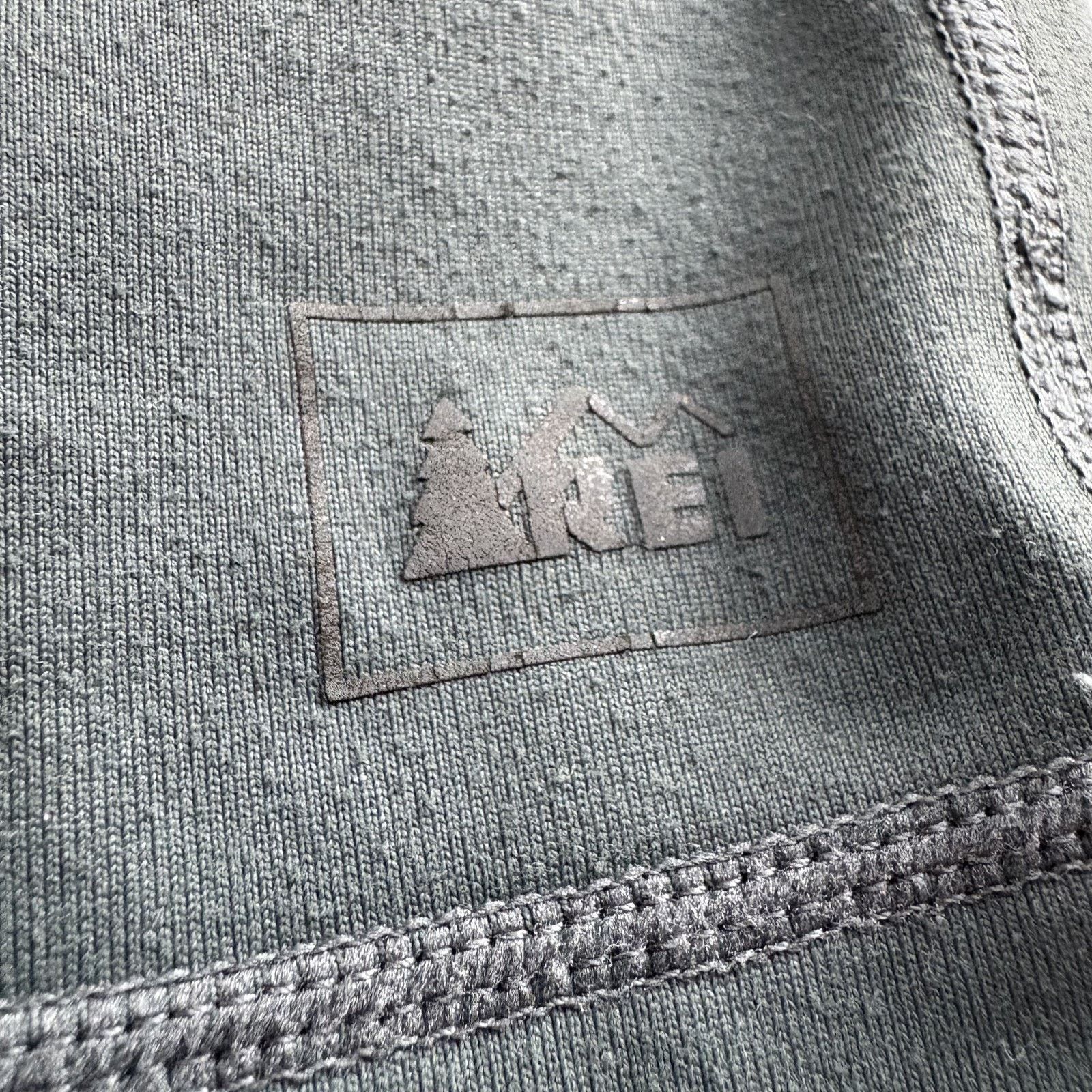 Rei REI Men's Base Layer 1/4 Zip Pullover Long Sleeve Gray Large Size US M / EU 48-50 / 2 - 2 Thumbnail