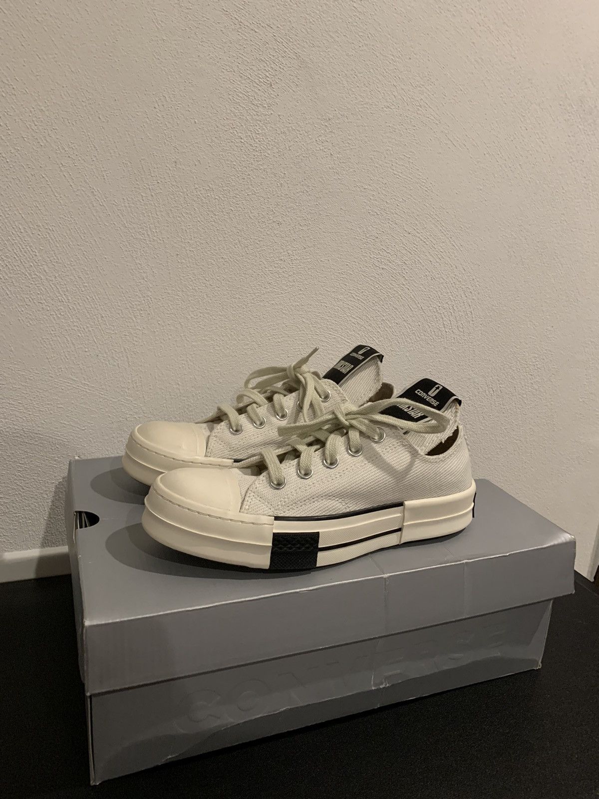 Converse × Rick Owens Drkshdw Rick Owens Drkshdw × Converse Size US 7 / IT 37 - 3 Thumbnail