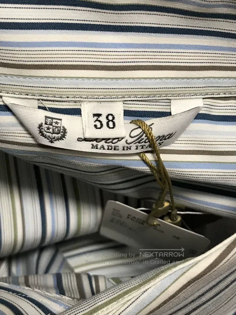 Loro Piana Loro Piana Striped shirt Size XS / US 0-2 / IT 36-38 - 5 Thumbnail