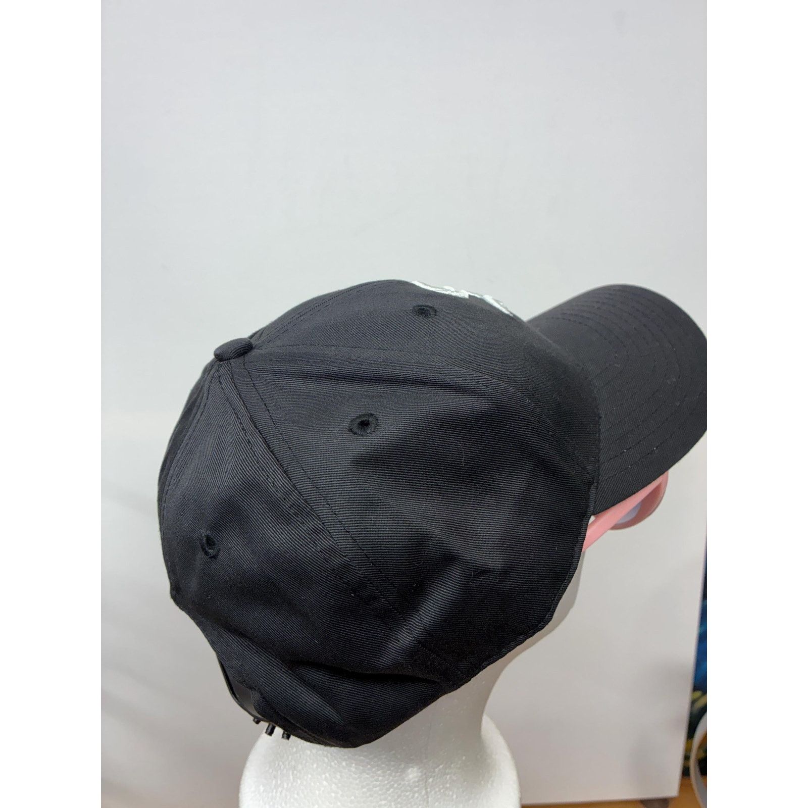 New Era Vintage Chicago White Sox New Era Strapback Hat Black MLB Size ONE SIZE - 7 Thumbnail