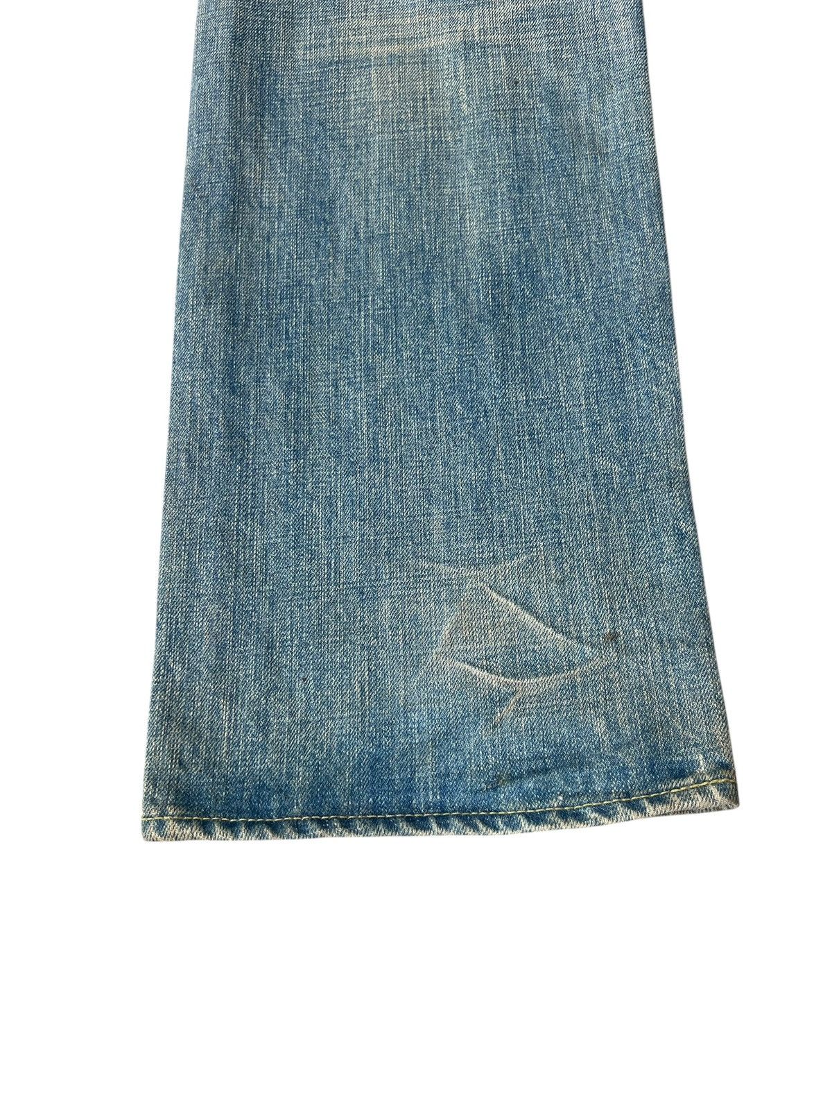 Eternal ETERNAL Japan Buttonfly Distressed Aging Mud Denim Jeans Size US 34 / EU 50 - 18 Thumbnail