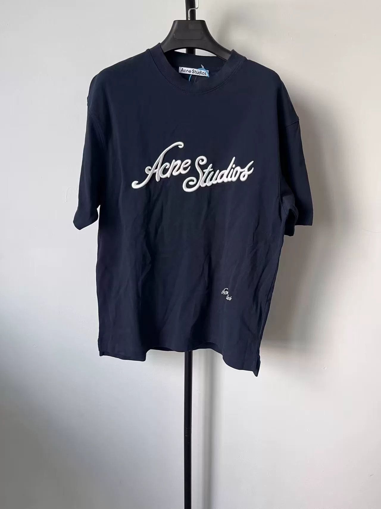 Acne Studios acne studios 3d embroidered logo casual t-shirt Size US M / EU 48-50 / 2 - 1 Thumbnail