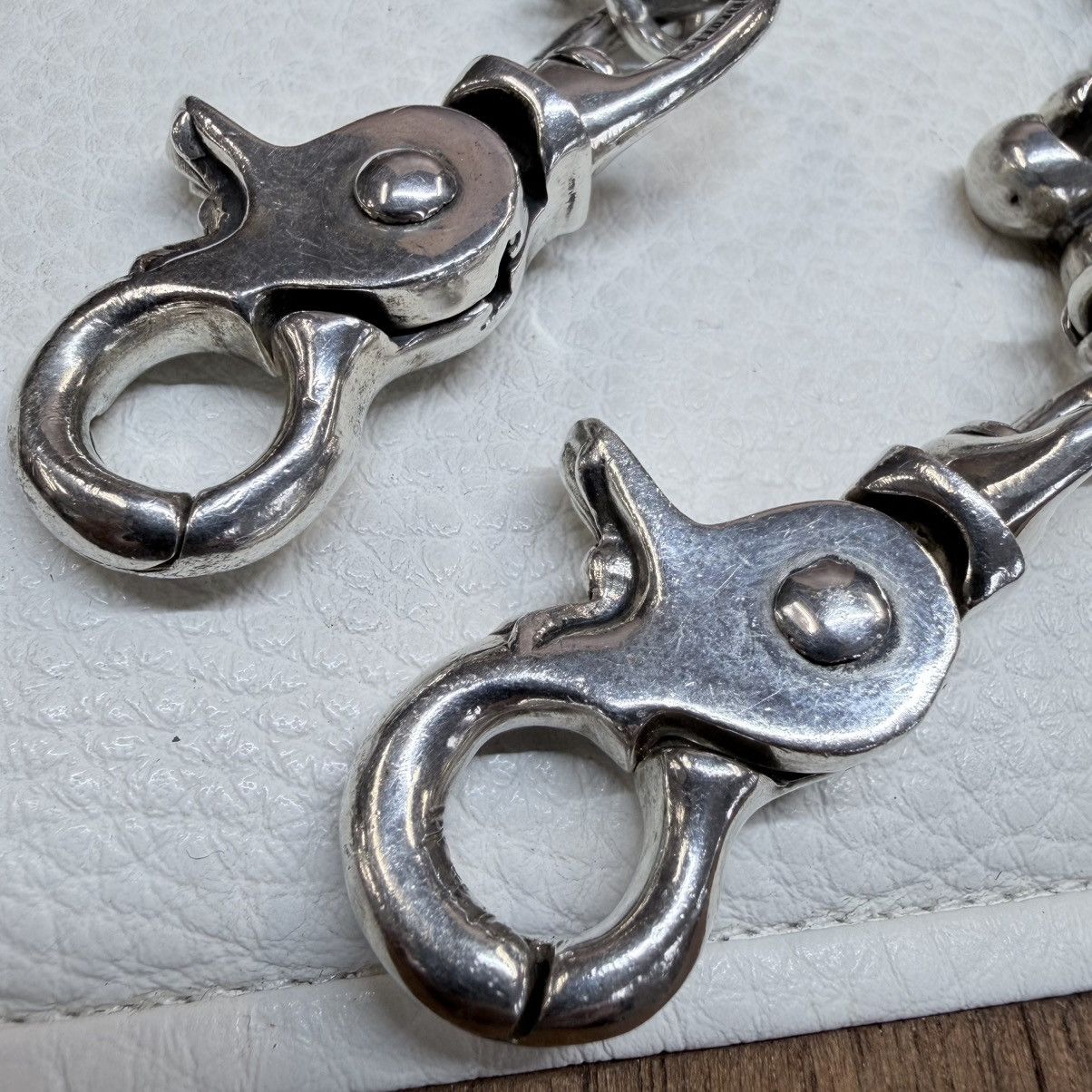 Chrome Hearts Chrome Hearts Heavy Fleur 11-Link Wallet Chain Size ONE SIZE - 10 Thumbnail