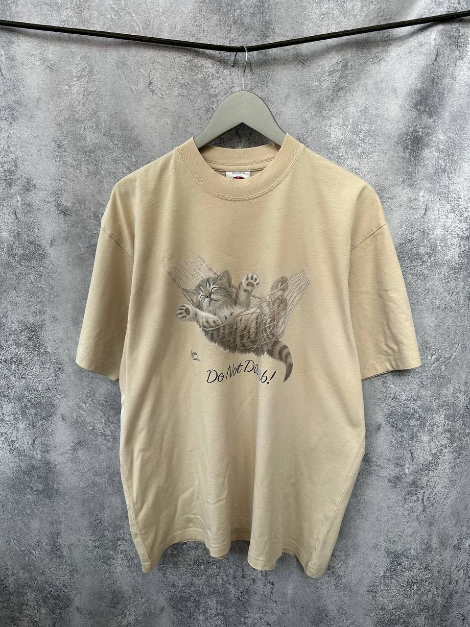 Bob Harrison Cats T-Shirt "Do Not Disturb!" Vintage 90s