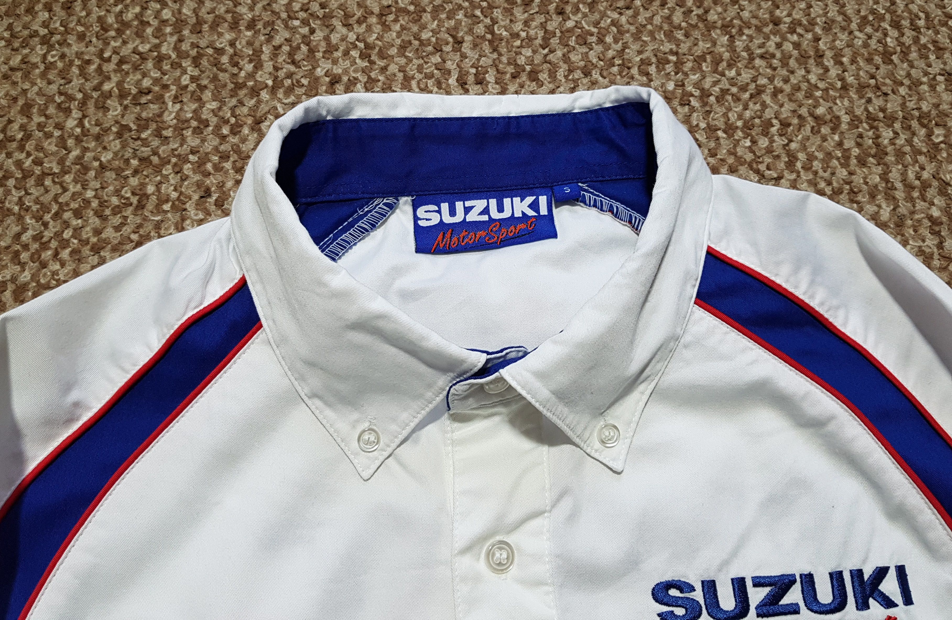Vintage Suzuki Motorsport Racing Short Sleeve Shirt sz S Size US S / EU 44-46 / 1 - 8 Thumbnail