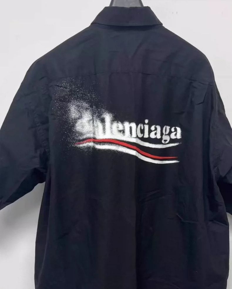 Balenciaga Balenciaga size 37 Coke Shirt Short Sleeve Size US XS / EU 42 / 0 - 4 Thumbnail