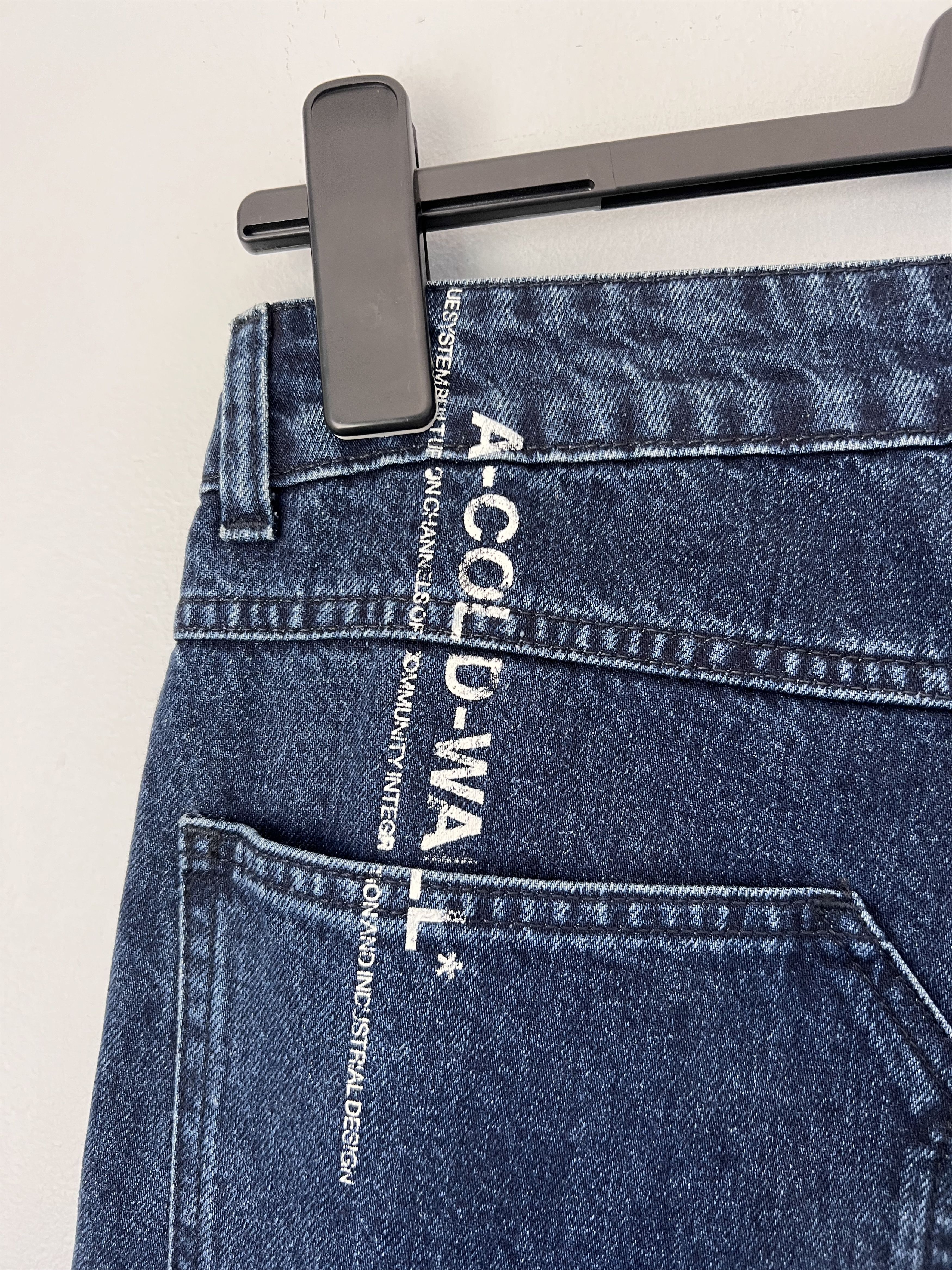 A-COLD-WALL* A Cold Wall Discourse Cargo Jeans in Blue Size US 32 / EU 48 - 7 Thumbnail