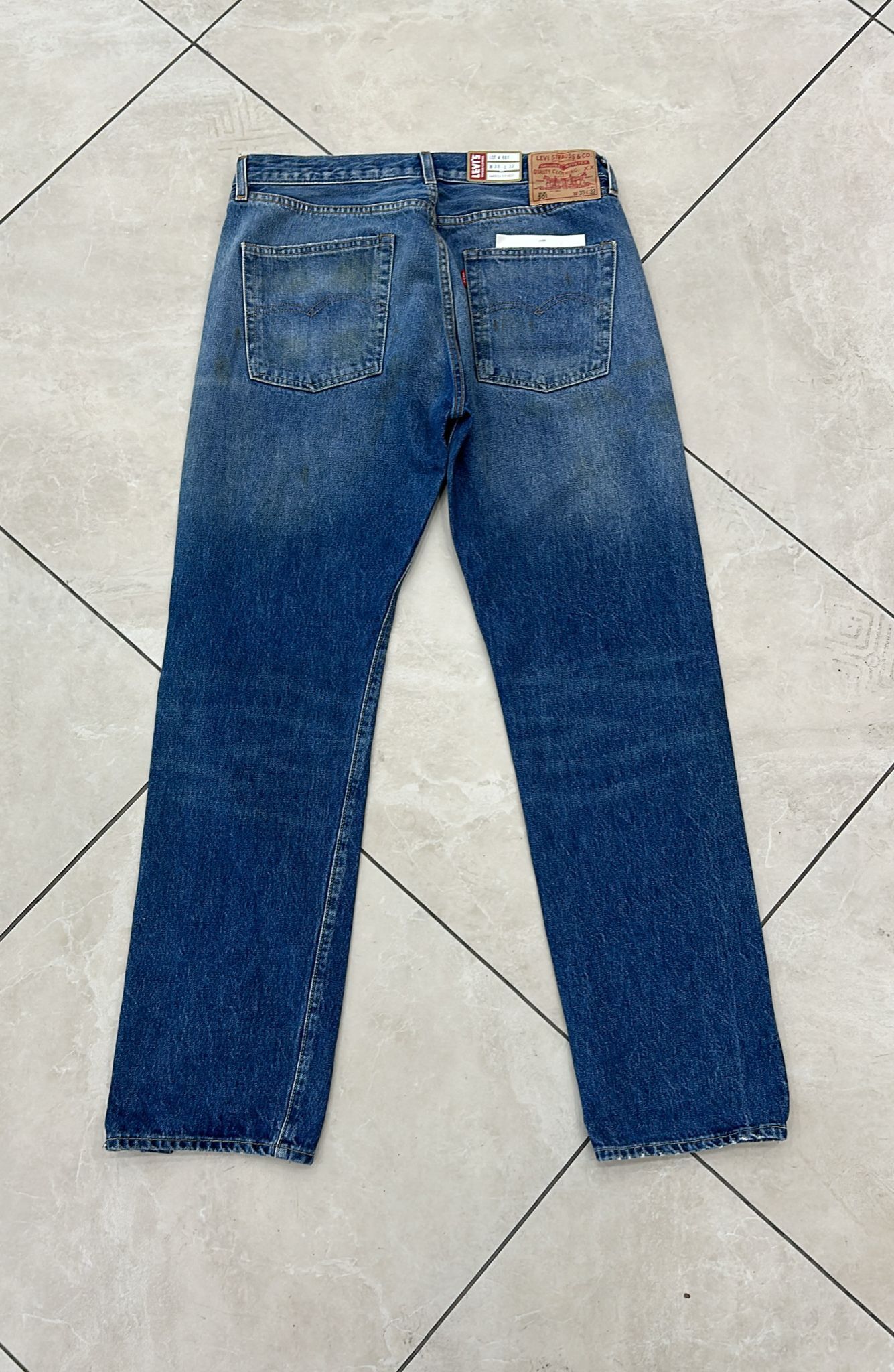 Levi's Vintage Clothing Levis Unreleased LVC 501 1966 Selvedge Jeans W33/L32 Size US 33 - 2 Thumbnail