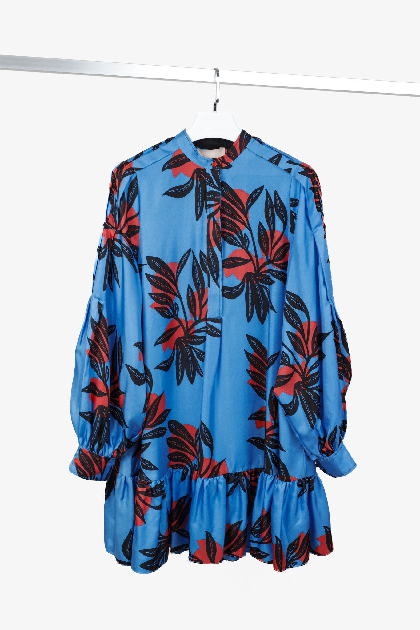 ROKSANDA Roksanda SS/18 Aviana Floral Silk Mini Dress Size XS / US 0-2 / IT 36-38 - 1 Thumbnail