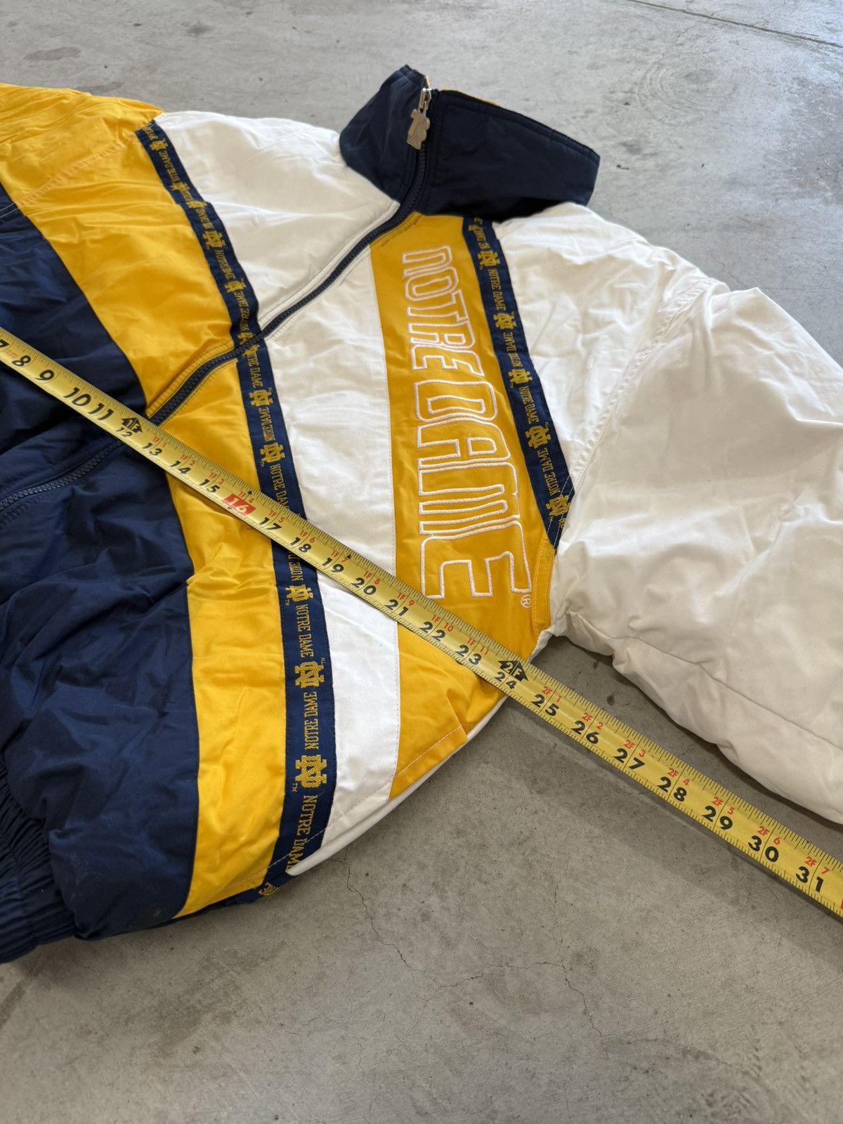 Other Vintage 90s notre dame jacket Size US L / EU 52-54 / 3 - 5 Thumbnail