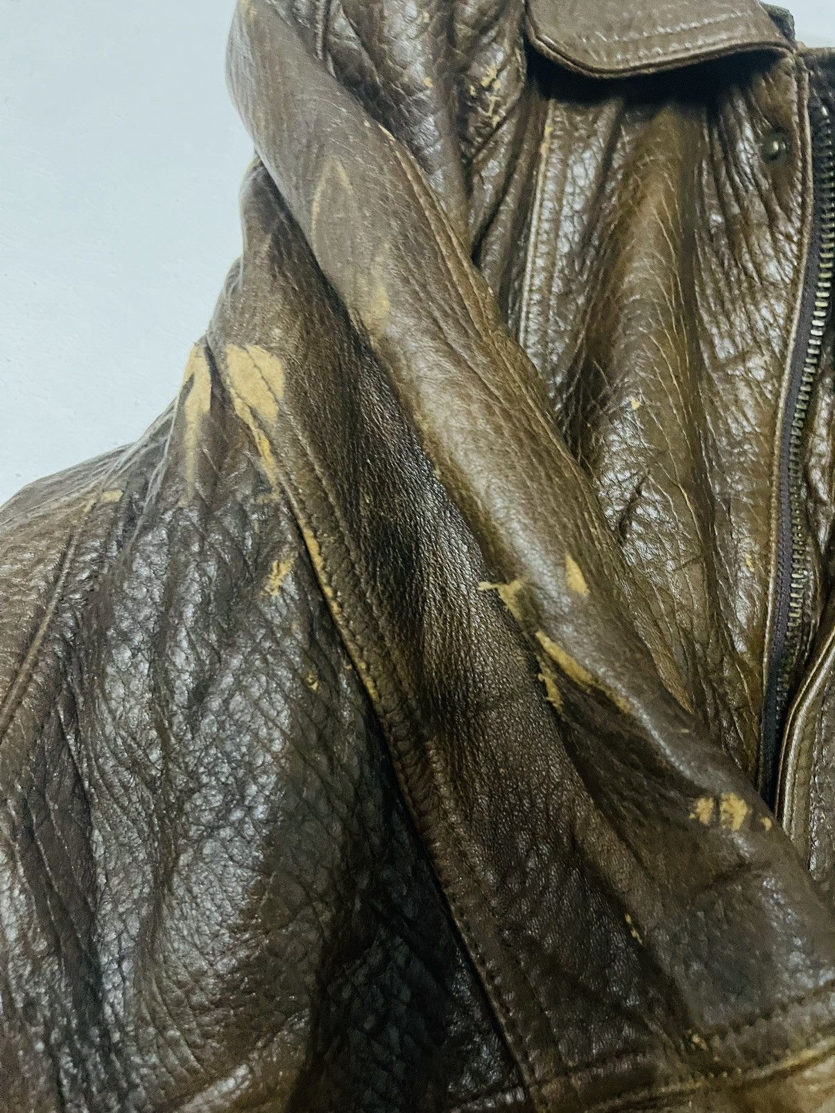 Genuine Leather Next Stage Leather Jacket (Distressed) Size US L / EU 52-54 / 3 - 5 Thumbnail