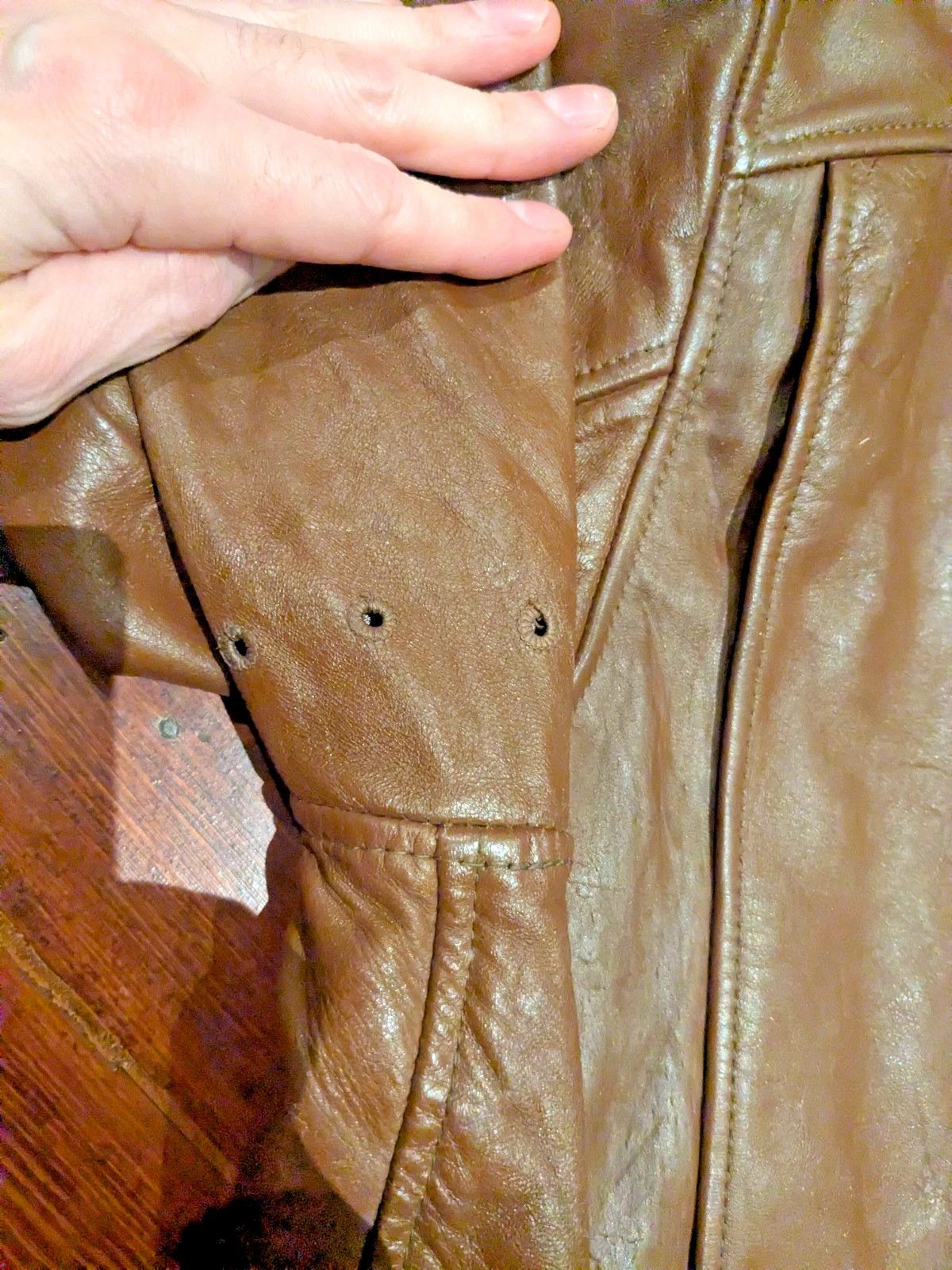 Other 40s-50s California Sportswear Horsehide Half Belt L/XL Size US XL / EU 56 / 4 - 13 Thumbnail