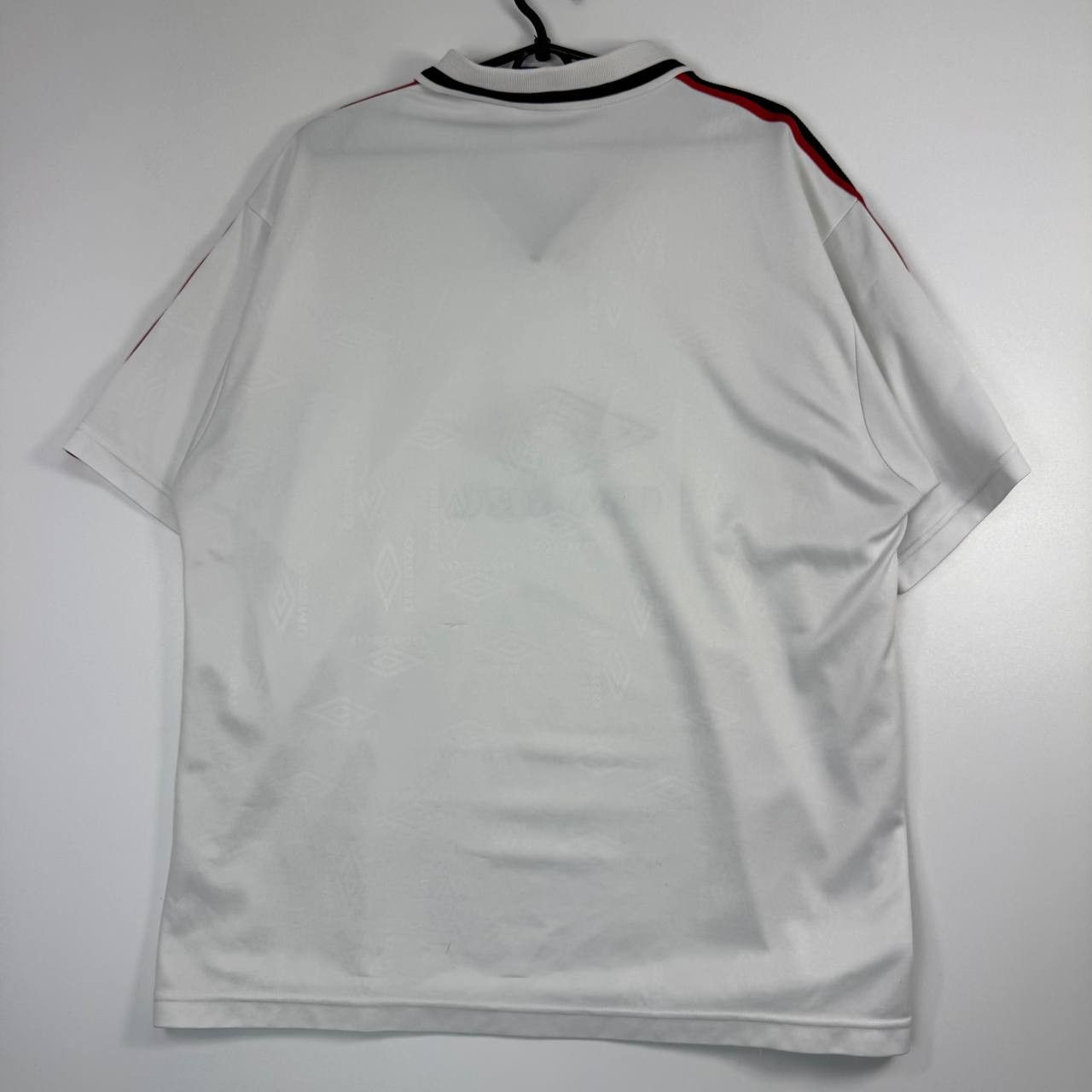 Umbro Umbro Logo Polo T-Shirt White Mens L Size US L / EU 52-54 / 3 - 10 Thumbnail