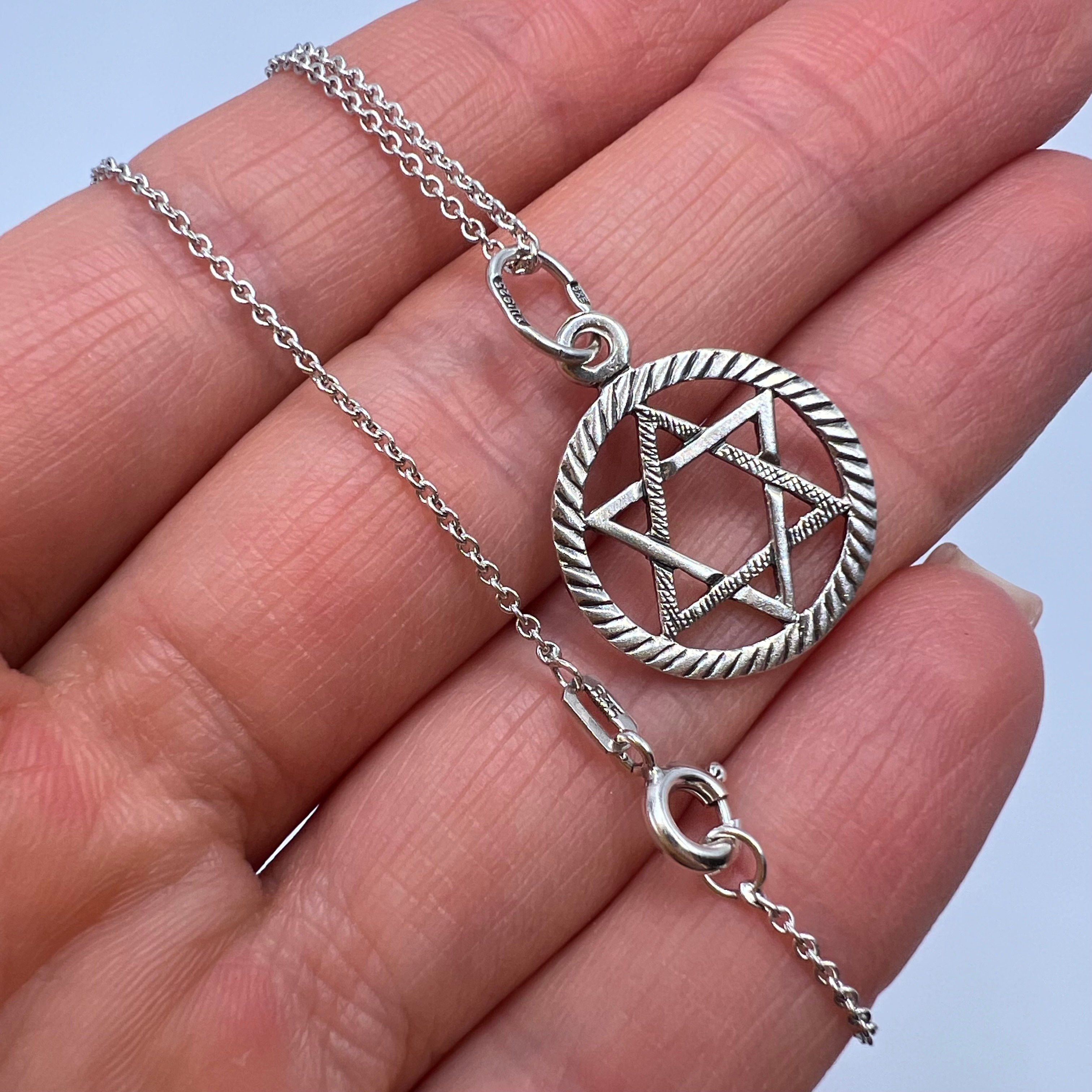 Vintage Vintage Necklace Pendant Chain Sterling Silver 925 Jewelry Size ONE SIZE - 1 Thumbnail