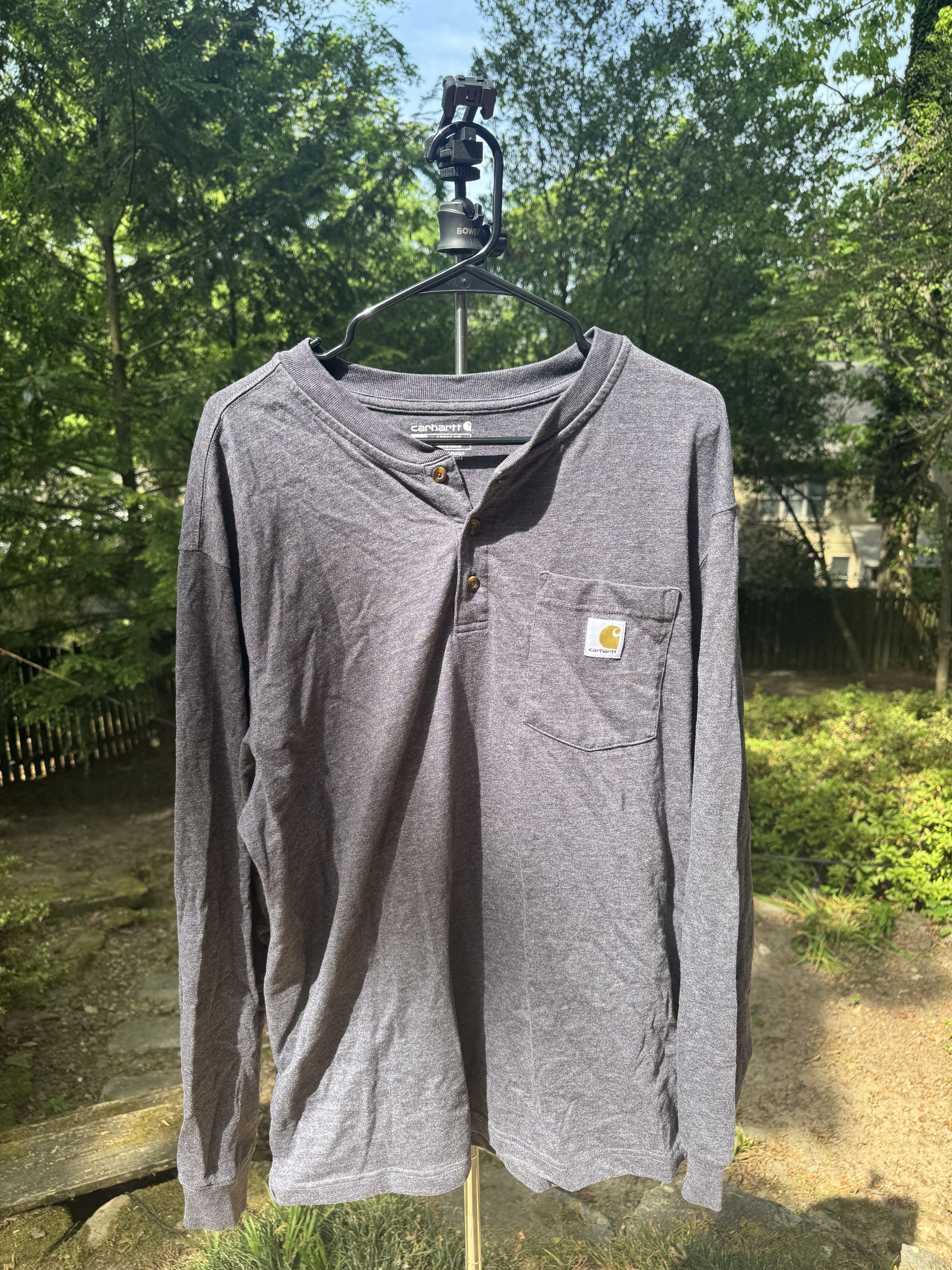 Carhartt Carhartt Long Sleve Henley Size US L / EU 52-54 / 3 - 1 Thumbnail