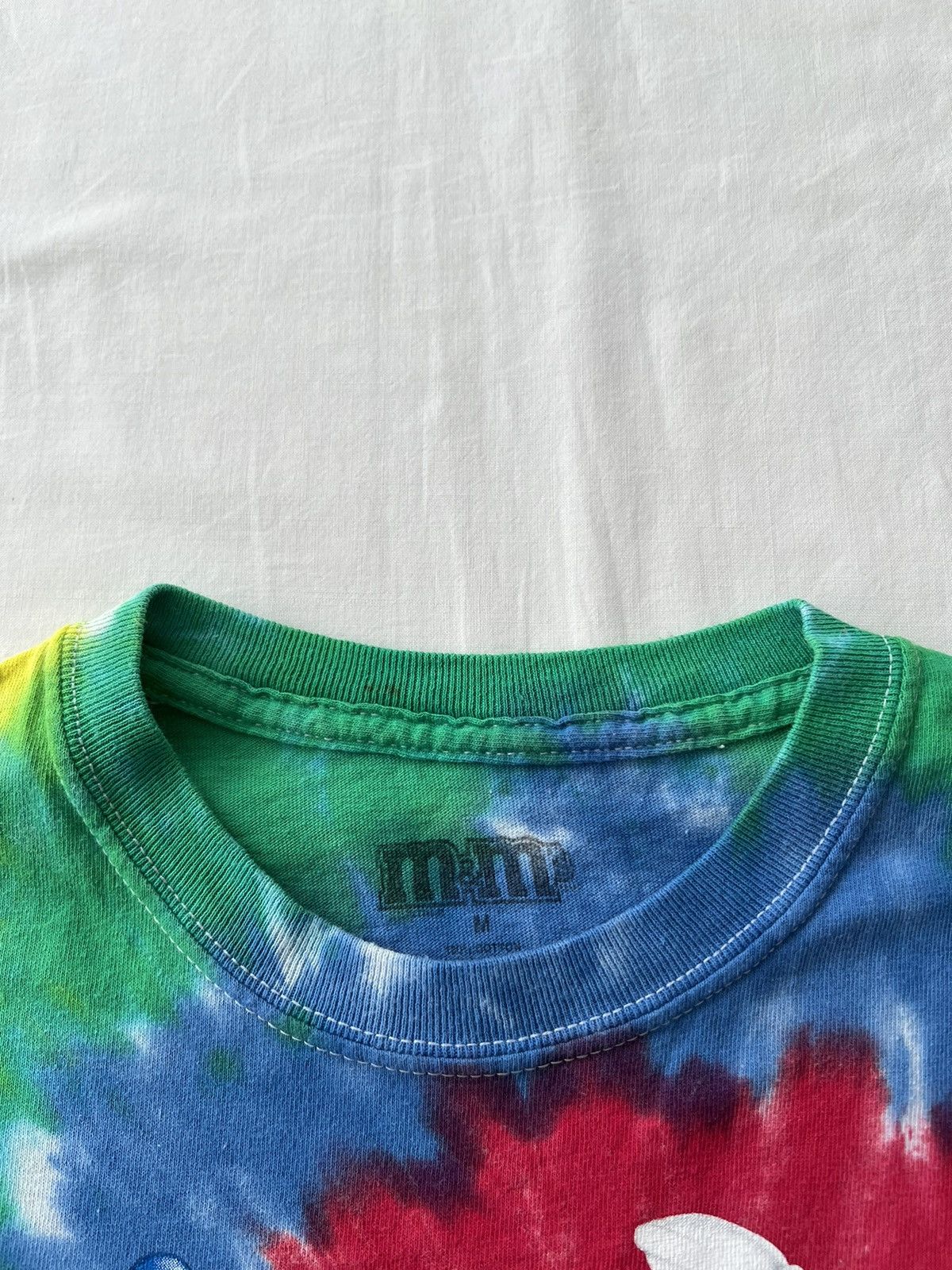 Vintage Vintage M&Ms Chocolate Tie Dye T-shirt Size US M / EU 48-50 / 2 - 8 Thumbnail