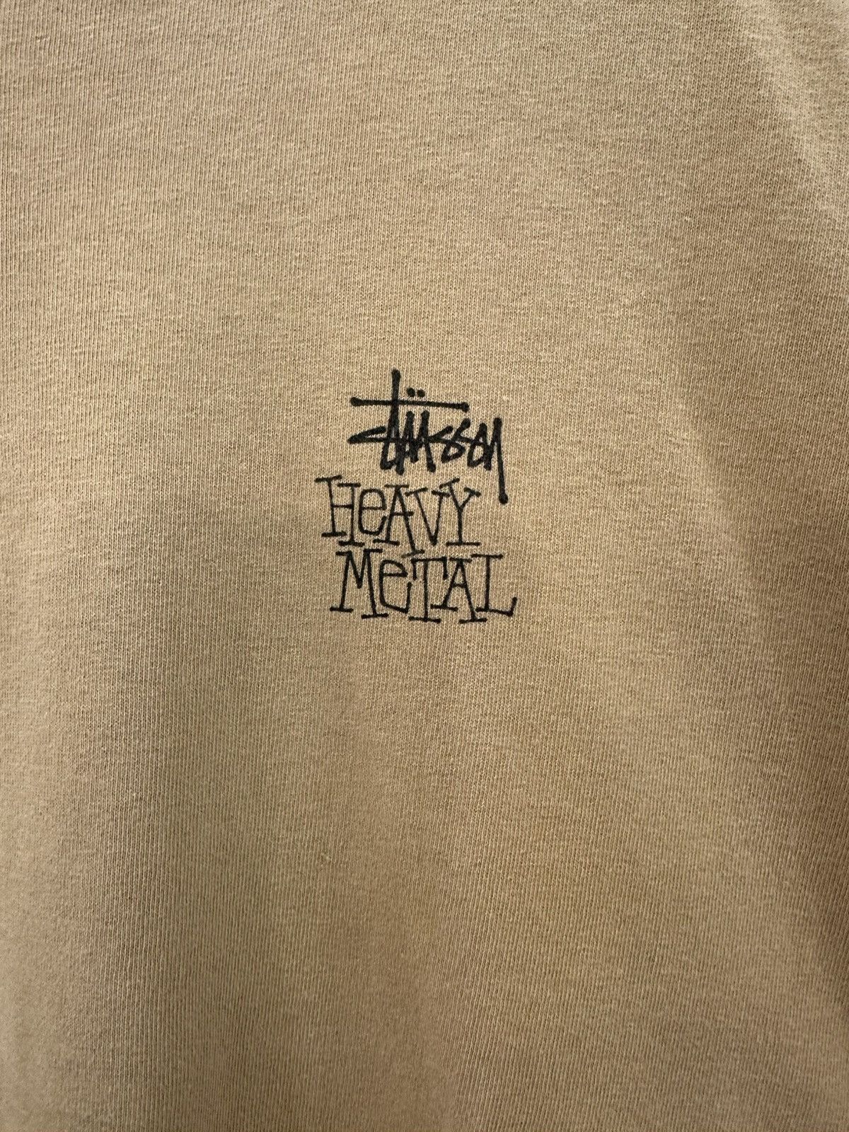 Stussy Vintage Stussy Heavy Metals 80s/90s rare tee. XXL Size US XXL / EU 58 / 5 - 2 Thumbnail