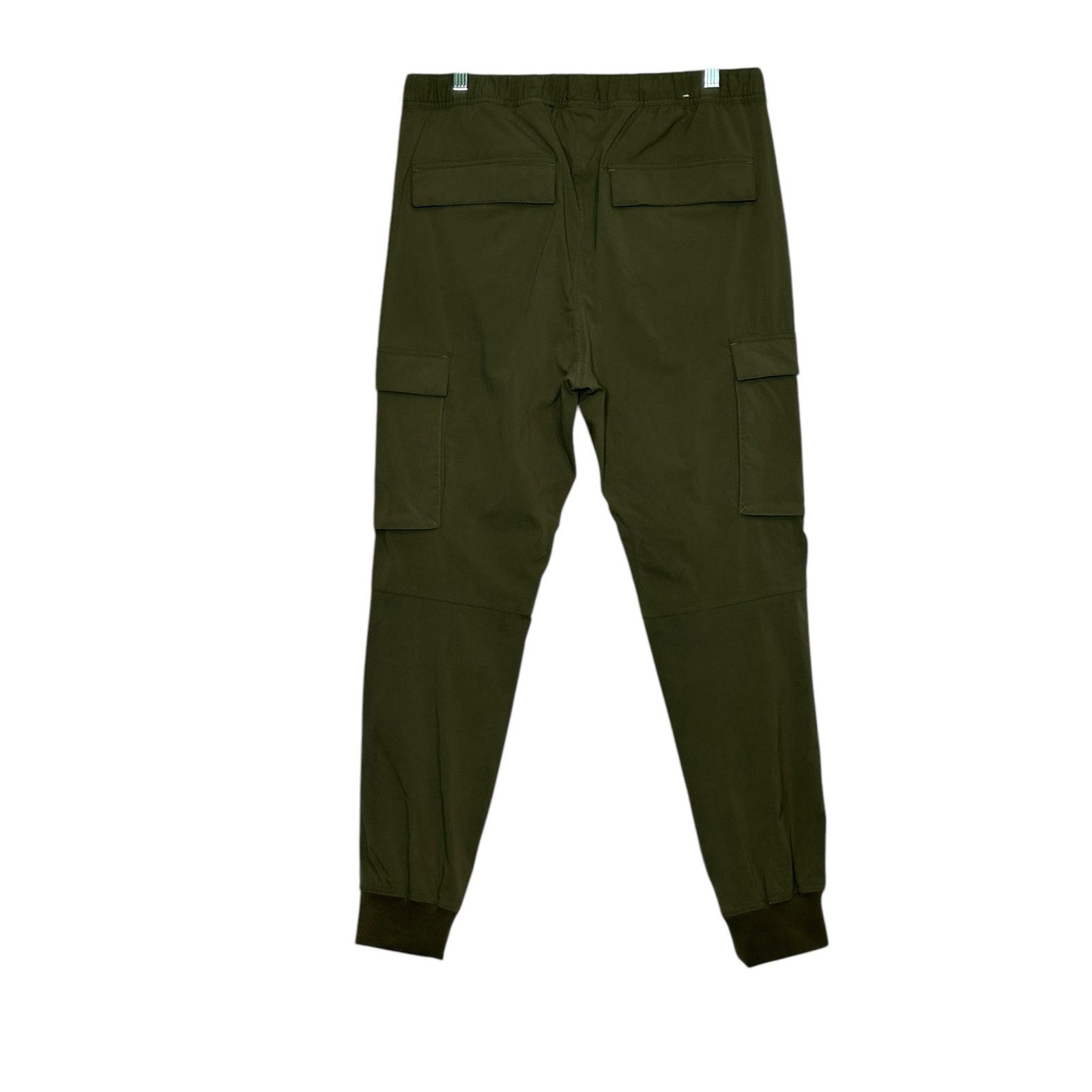 H&M H&M green pull on casual cargo pants size Medium Size US 36 / EU 52 - 2 Thumbnail