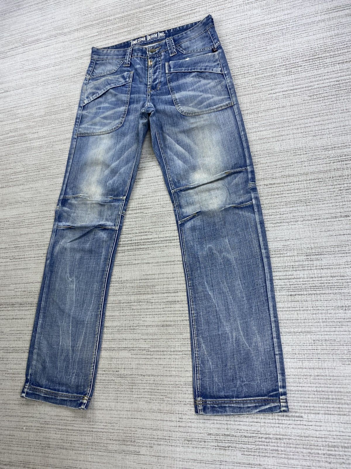 Japanese Brand 🔥STEALS Timezone Japan Rare Design Denim Jeans Pants Size US 32 / EU 48 - 4 Thumbnail