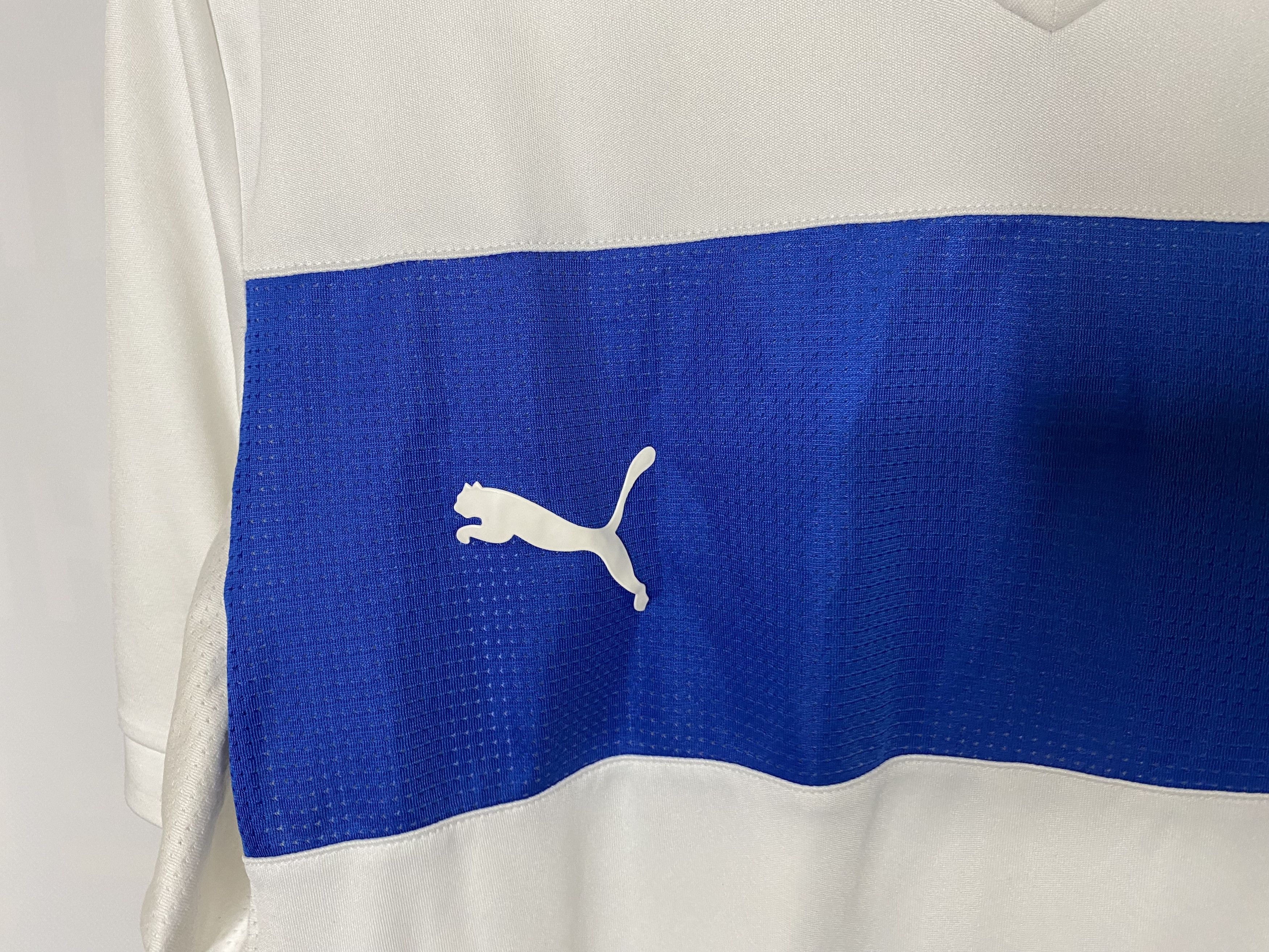 Puma × UEFA ITALY TEAM 2012 2014 HOME FOOTBALL SHIRT SOCCER JERSEY Size US L / EU 52-54 / 3 - 4 Thumbnail