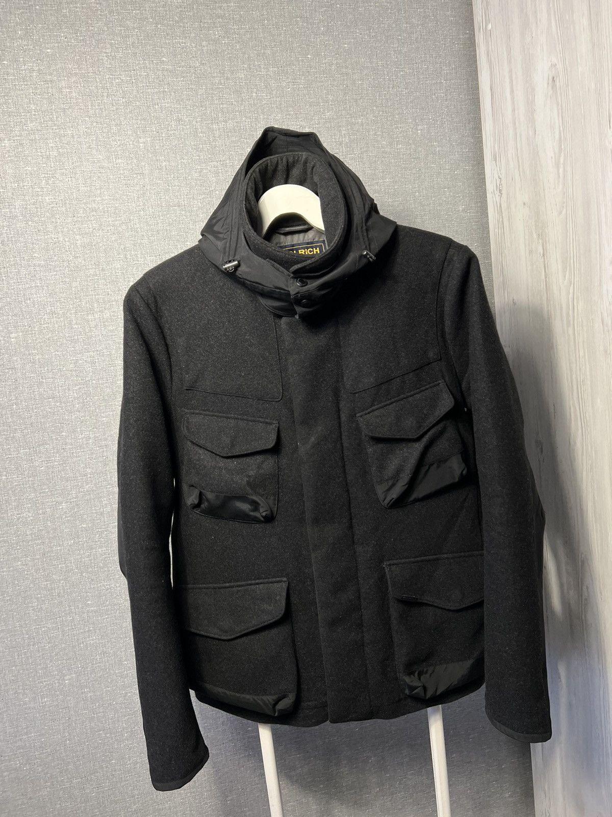 Woolrich Woolen Mills Rare Woolrich Wool + Nylon Hooded Jacket Size M Size US M / EU 48-50 / 2 - 2 Thumbnail