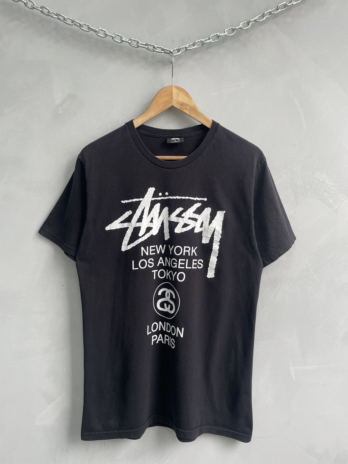 Stussy Rare Stussy bog logo hype y2k t shirt long-sleeve Size US M / EU 48-50 / 2 - 1 Thumbnail