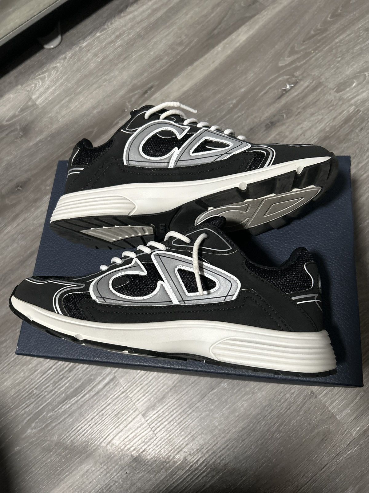 Dior Dior B30 Black & White Size 43(10M) Size US 10 / EU 43 - 2 Thumbnail