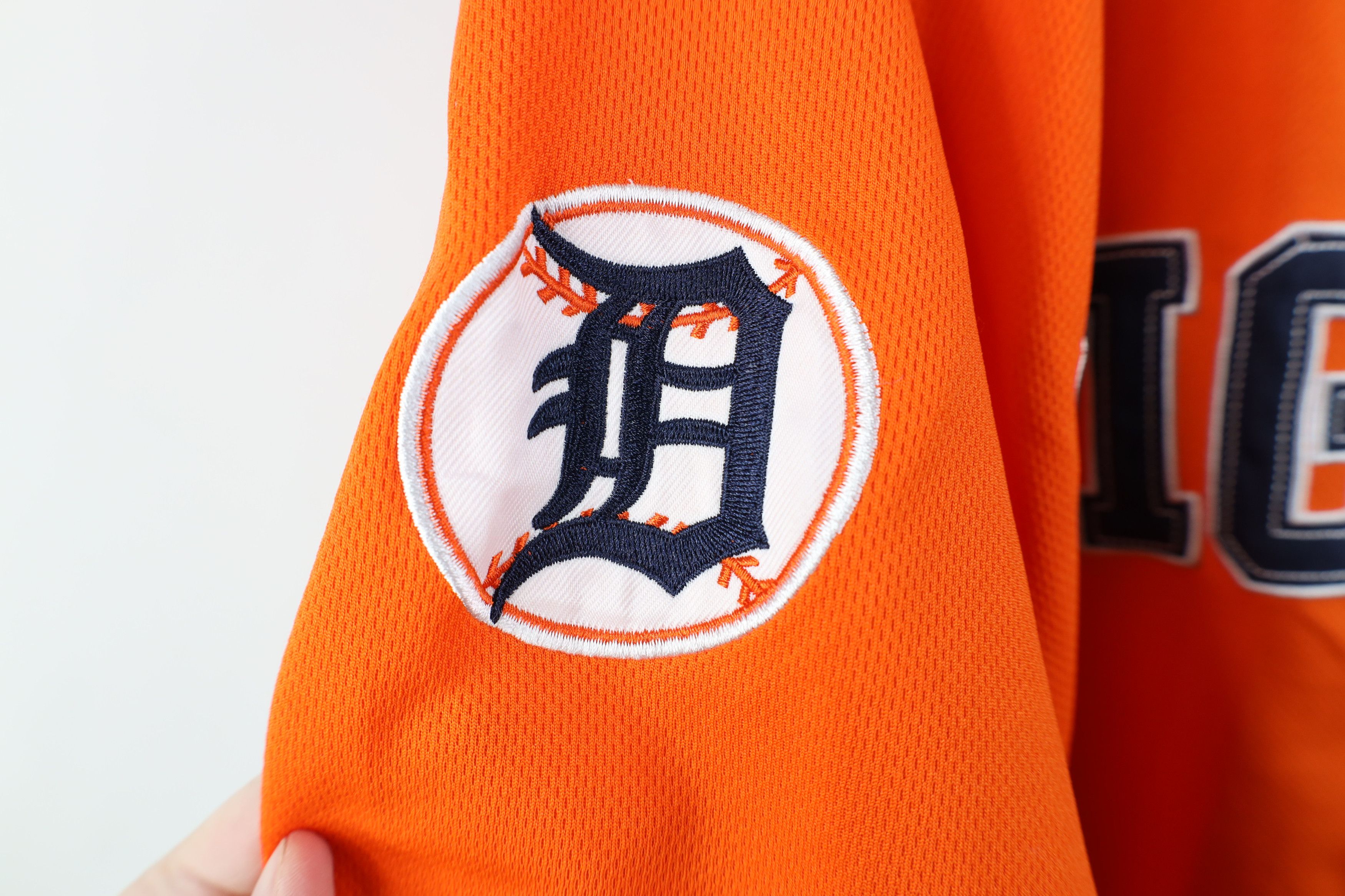 Vintage Vintage Y2K Detroit Tigers Baseball Jersey Orange Polyester Size US XL / EU 56 / 4 - 5 Thumbnail