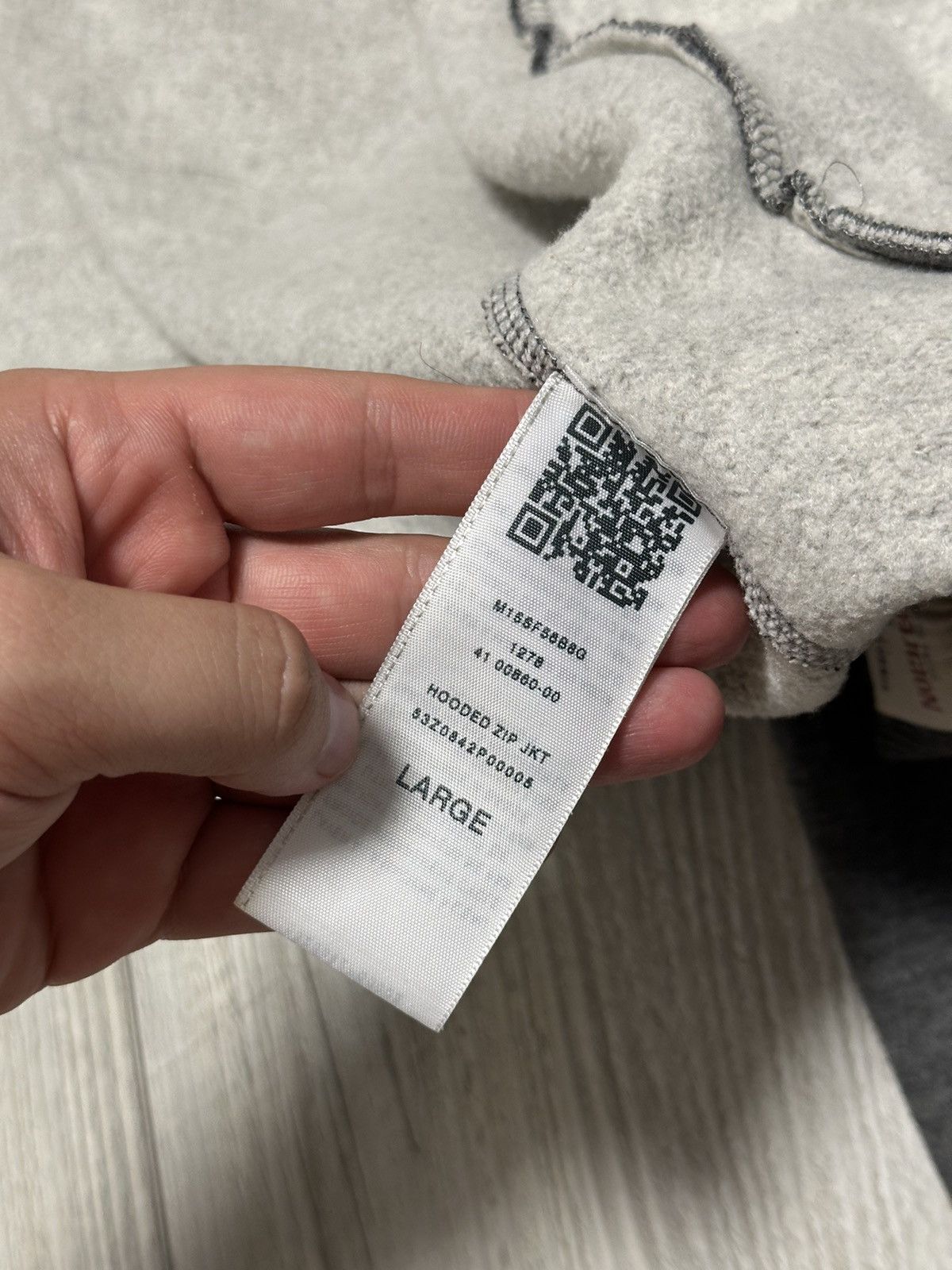 Other True Religion Men's Large Gray Jacket Zip Up Hoodie Size US L / EU 52-54 / 3 - 13 Thumbnail