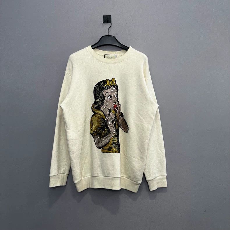 Gucci Gucci Snow White Scale Sweatshirt - dmc Size US L / EU 52-54 / 3 - 1 Thumbnail