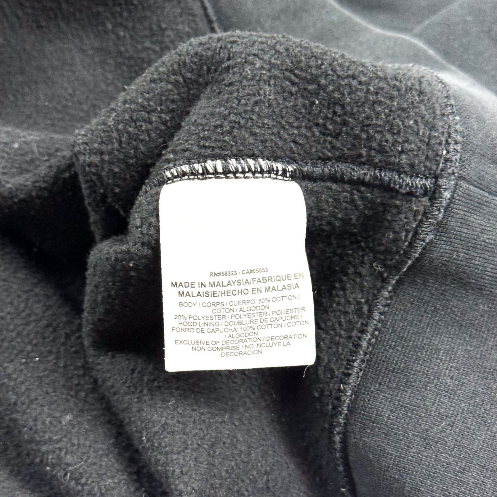 Nike Nike Full Zip Hoodie L Black Embroidered Swoosh Logo Size US L / EU 52-54 / 3 - 4 Thumbnail