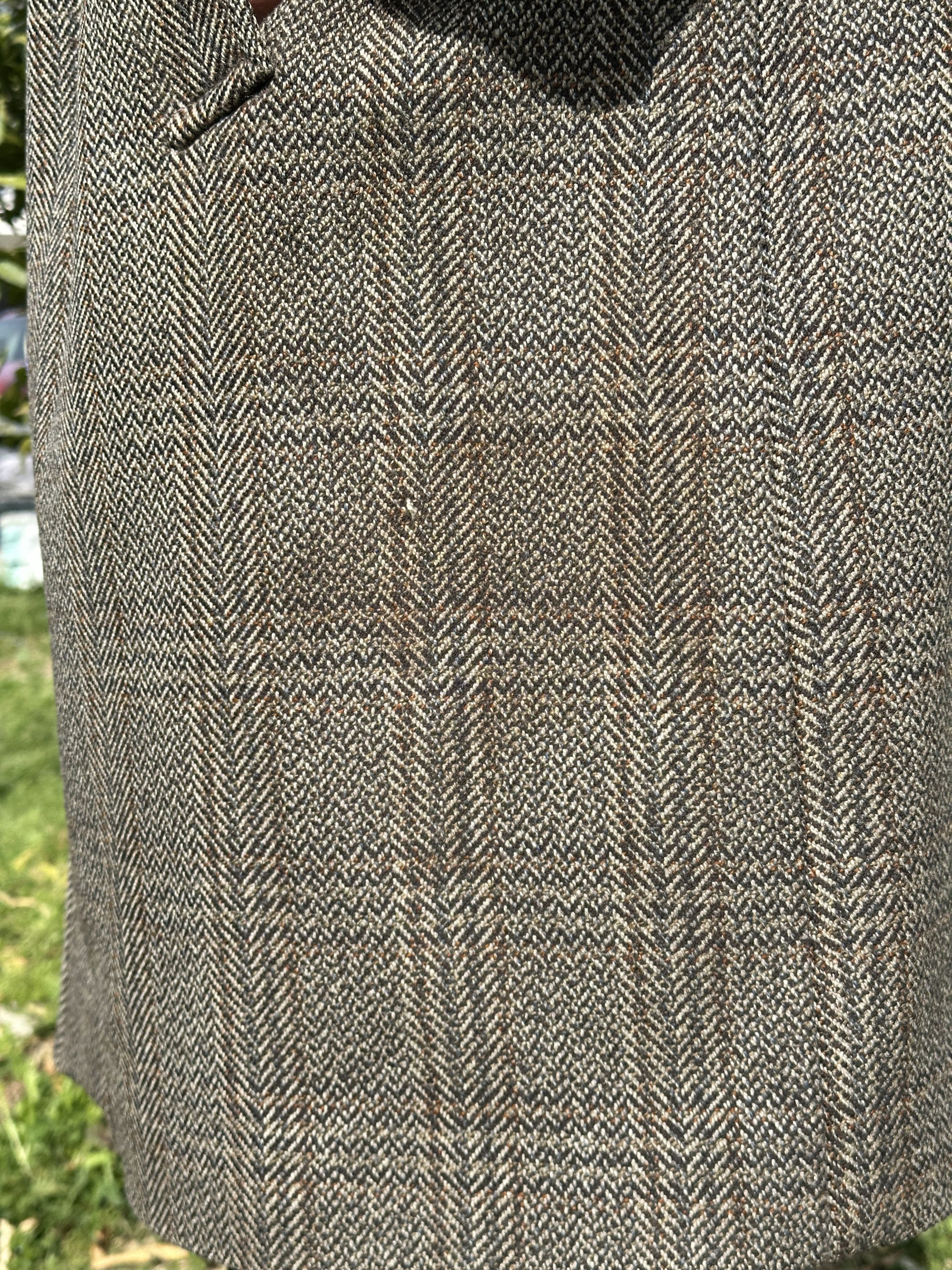 Burberry 1950 Hand Woven Irish Tweed Burberry Prorsum Trench 44 54 Size US L / EU 52-54 / 3 - 9 Thumbnail
