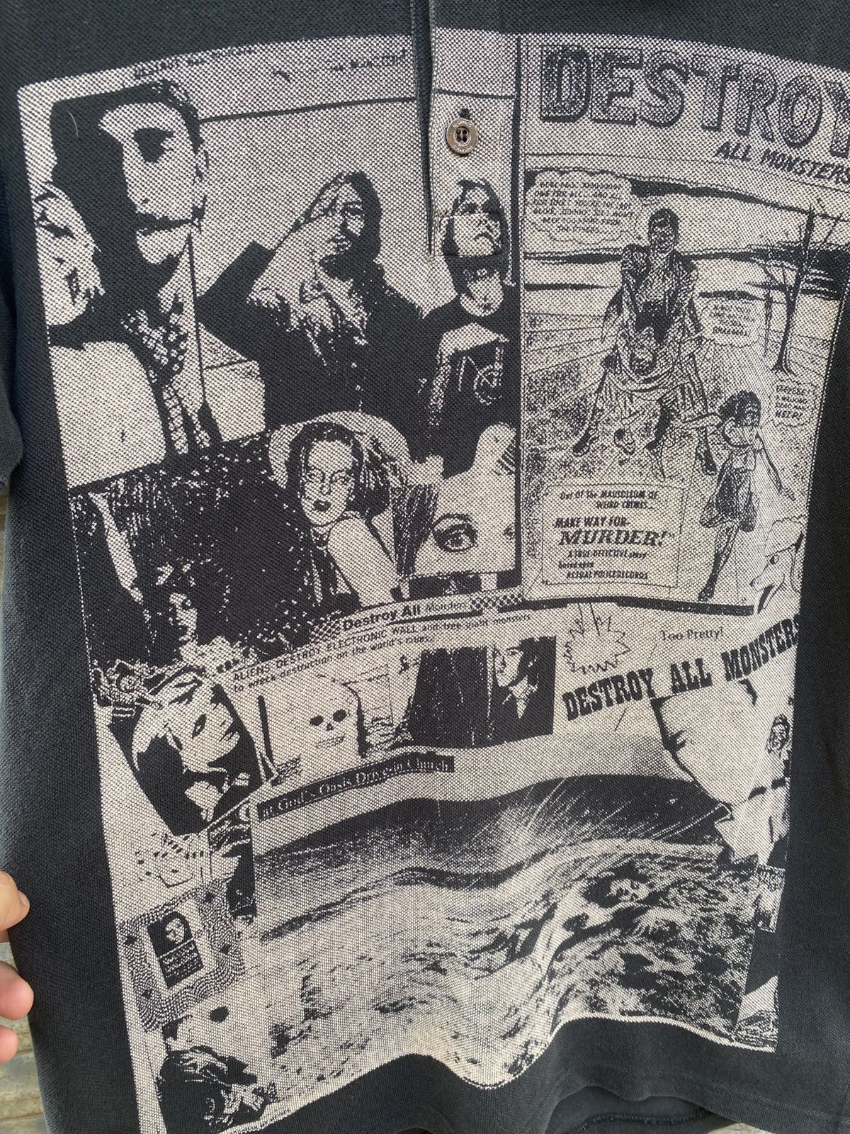 Hysteric Glamour Hysteric Glamour Destroy All Monsters XXX Polos Size US S / EU 44-46 / 1 - 3 Thumbnail