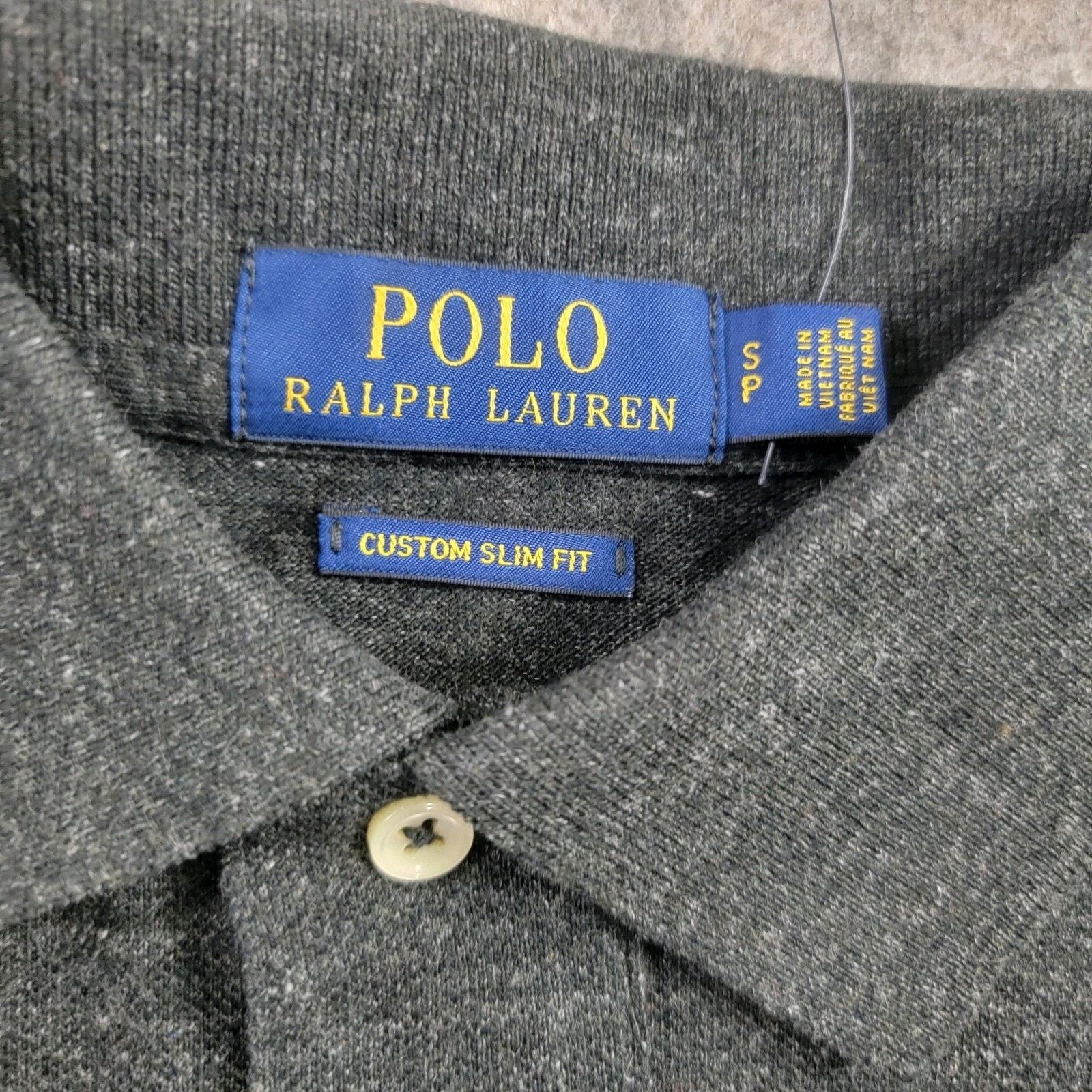 Polo Ralph Lauren Polo Ralph Lauren Custom Slim Fit Polo Shirt Pony Logo Size US S / EU 44-46 / 1 - 6 Thumbnail