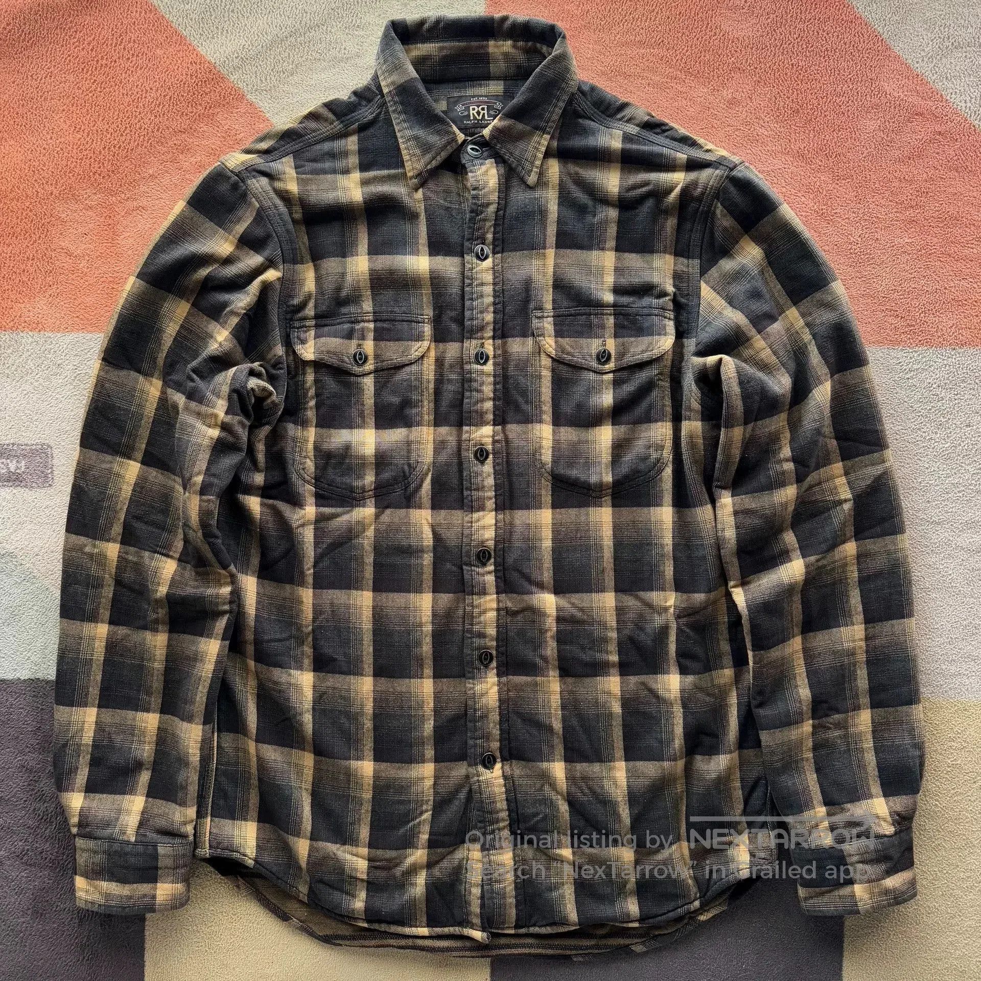 RRL Ralph Lauren RRL Double RL Plaid Shirt. Size US M / EU 48-50 / 2 - 1 Thumbnail