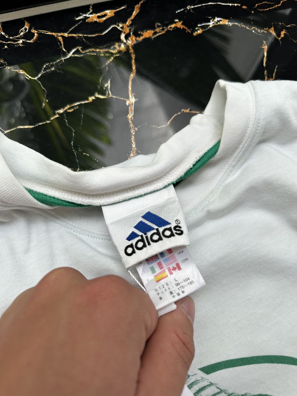 Adidas × Vintage 90s ADIDAS VINTAGE MONOLOGO SWEATSHIRT Size US L / EU 52-54 / 3 - 6 Thumbnail
