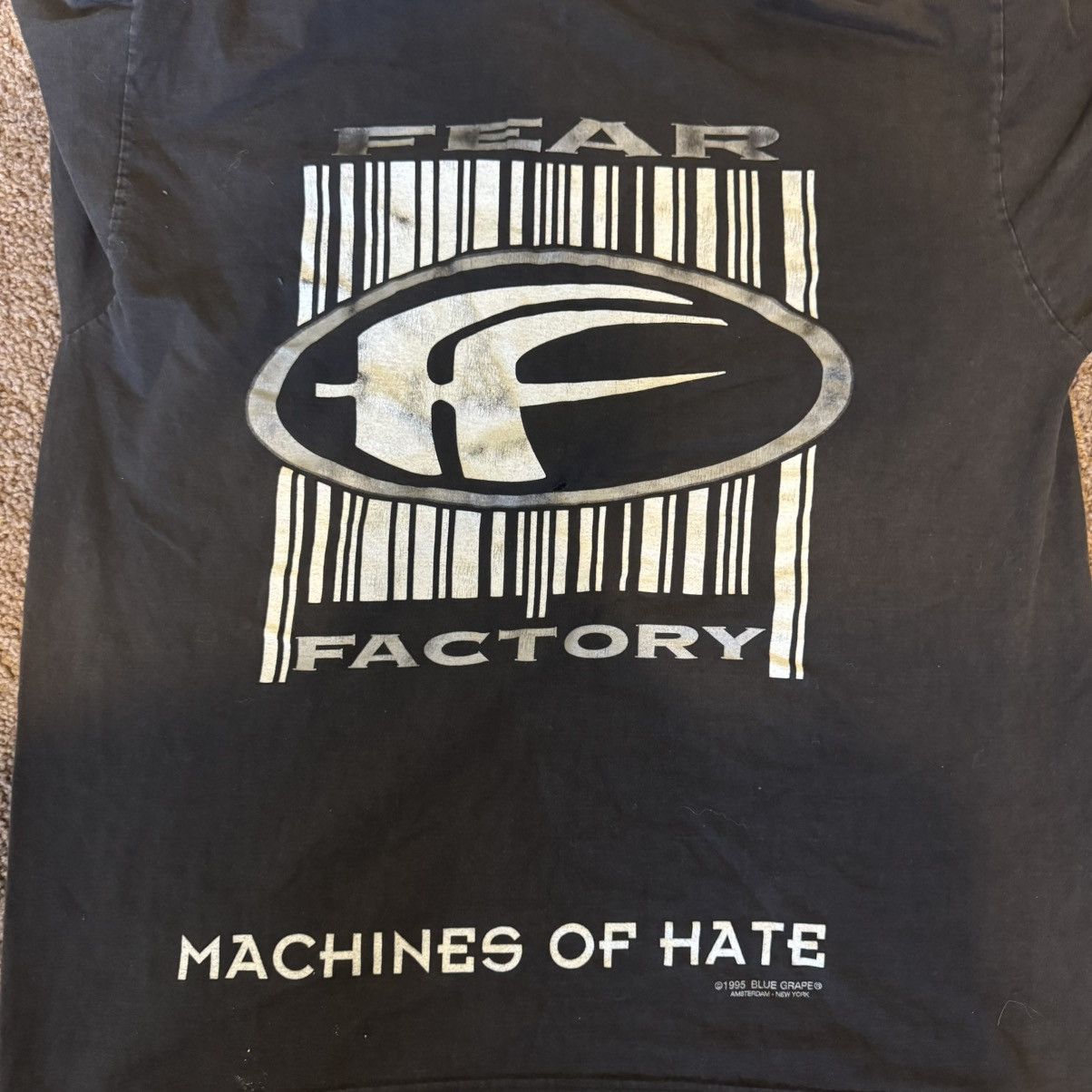 Other fear factory 'machines of hate' ls t shirt - black Size US XL / EU 56 / 4 - 3 Thumbnail