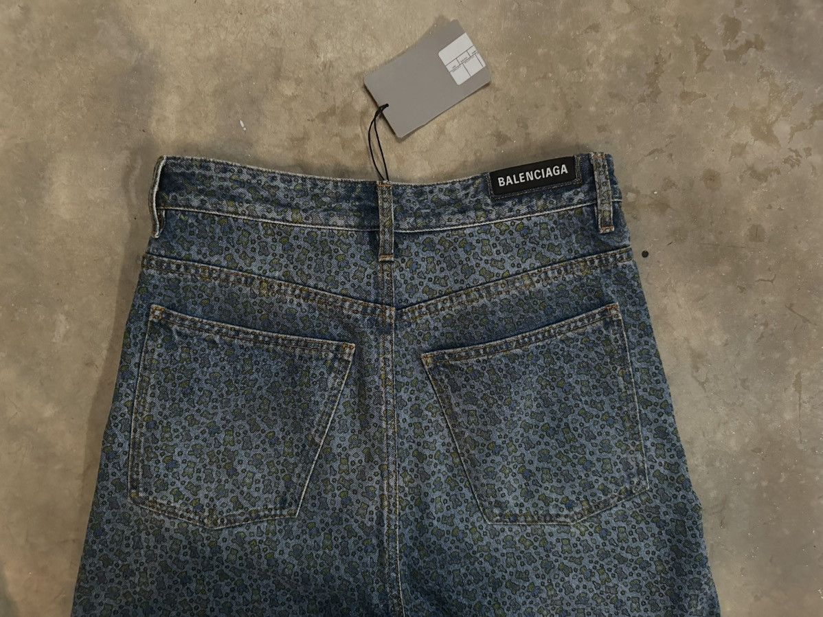 Balenciaga Balenciaga Midnight Blue Teddy Overprint Denim Size US 28 / EU 44 - 3 Thumbnail