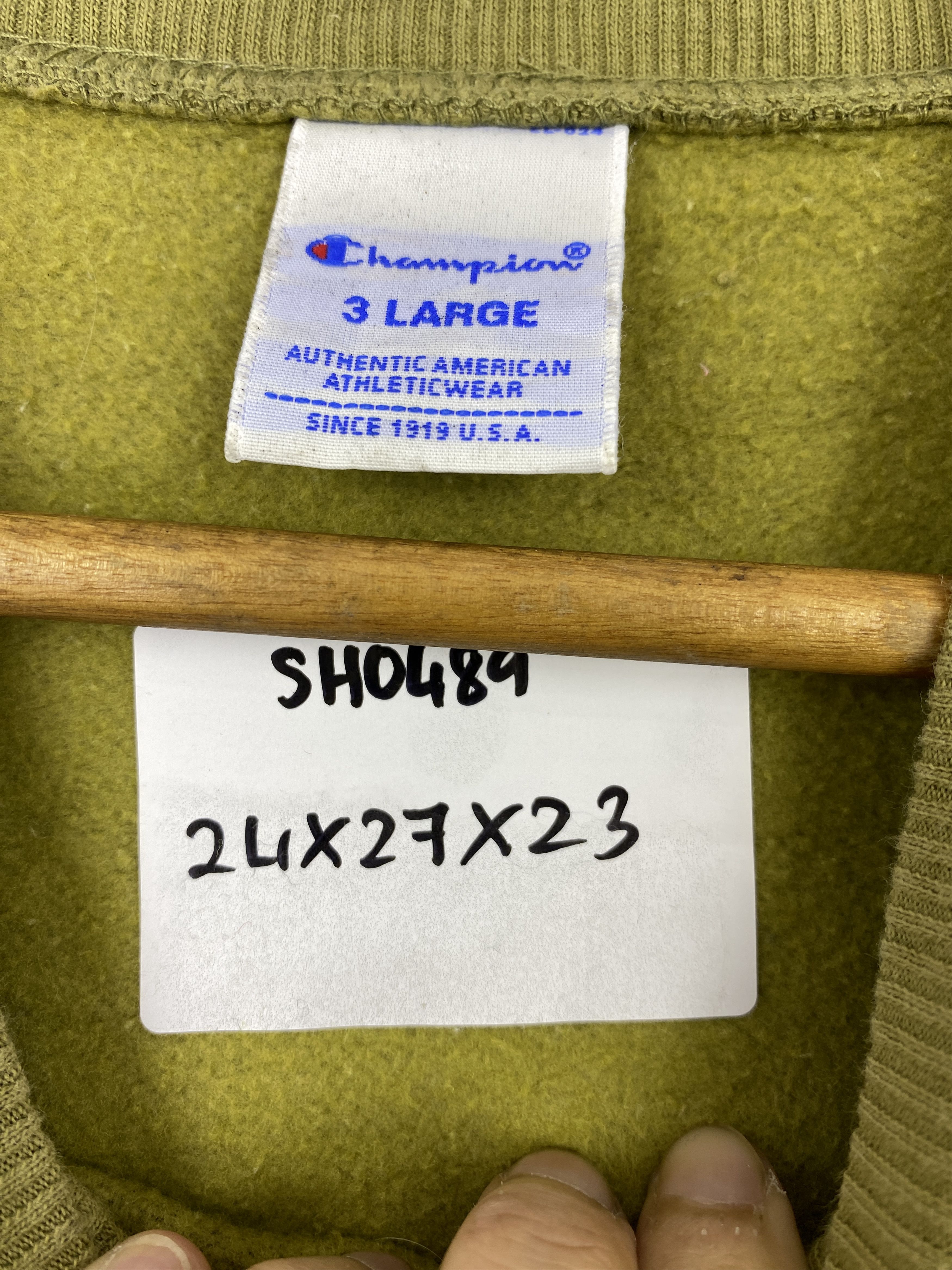 Champion Vintage Champion Small Logo Crewneck Sweatshirt SH0489 Size US XXL / EU 58 / 5 - 8 Thumbnail