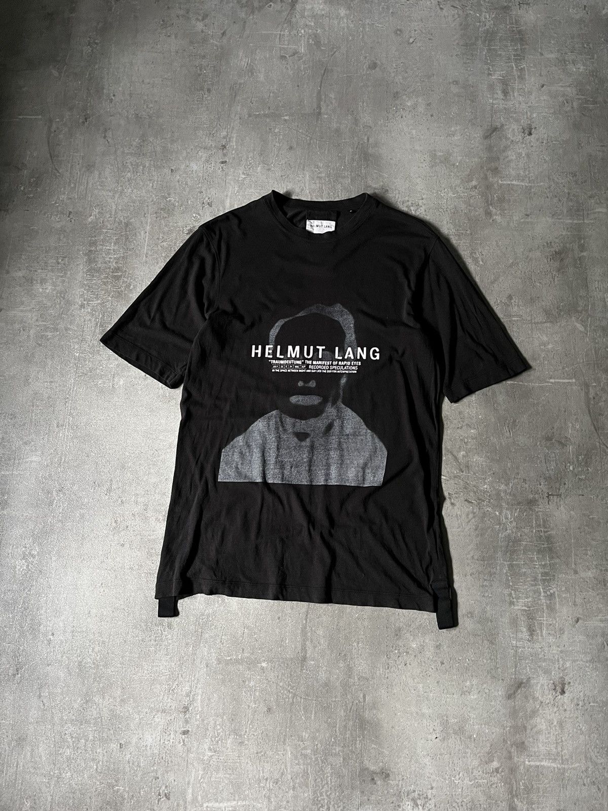 Helmut Lang Helmut Lang AW17 Traumdeutung black T-shirt Size US M / EU 48-50 / 2 - 1 Thumbnail