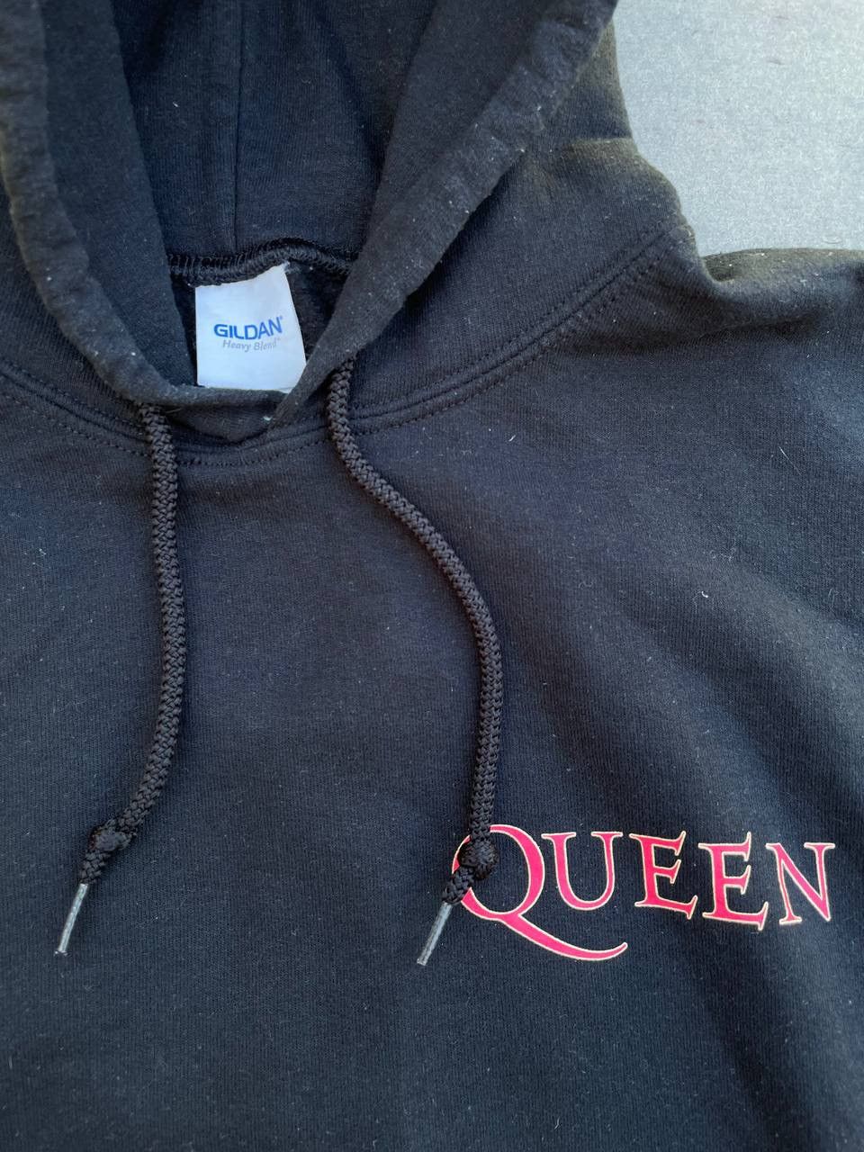 Band Tees × Vintage The Queen Vintage 2018 Big Logo Hoodie Size US L / EU 52-54 / 3 - 2 Thumbnail