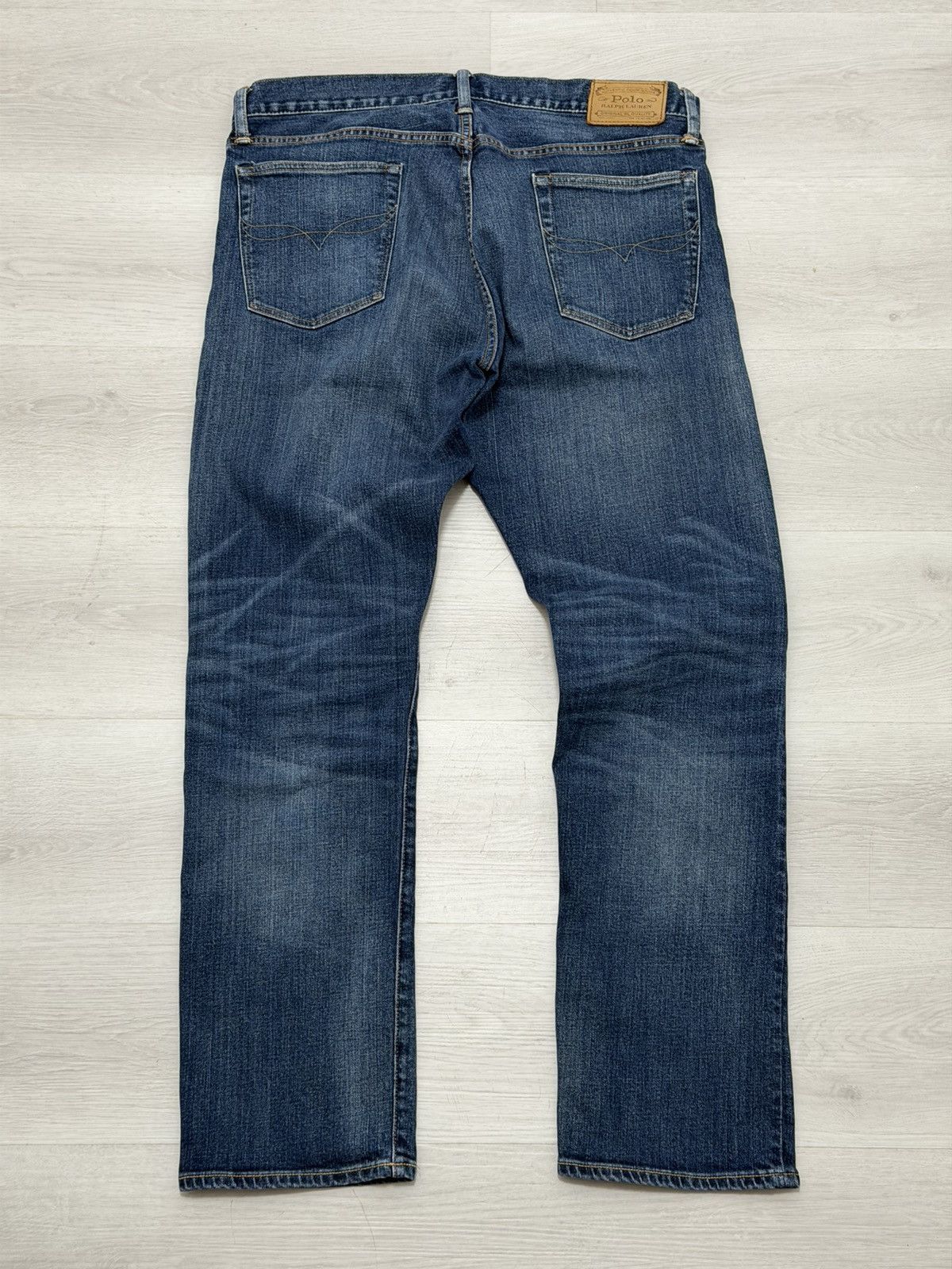 Polo Ralph Lauren Polo Ralph Lauren The Hampton Relaxed Straight Jeans 34x32 Size US 34 / EU 50 - 2 Thumbnail