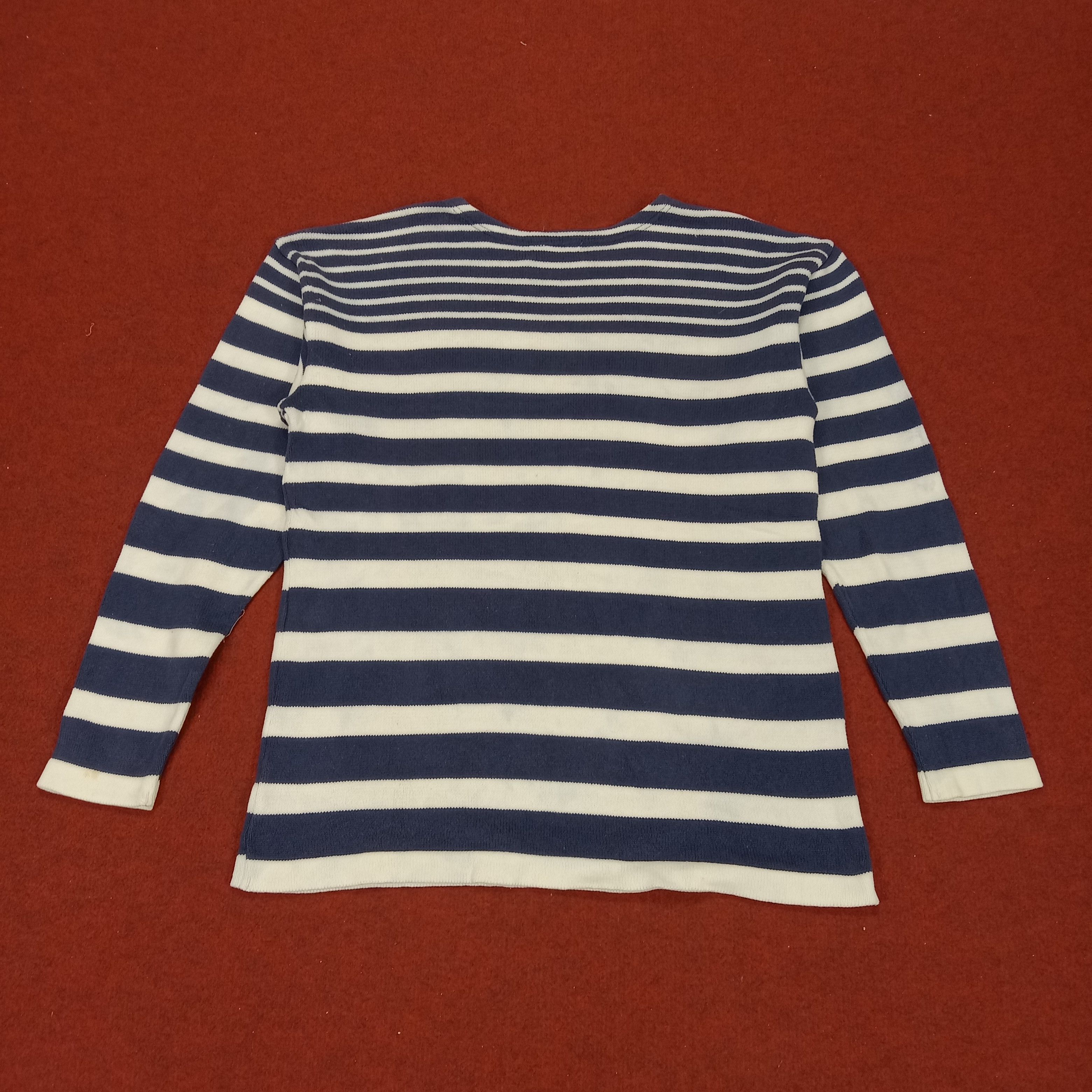 Japanese Brand Jun Men Streetwear Style Stripes Design Sweatshirt Size US S / EU 44-46 / 1 - 3 Thumbnail