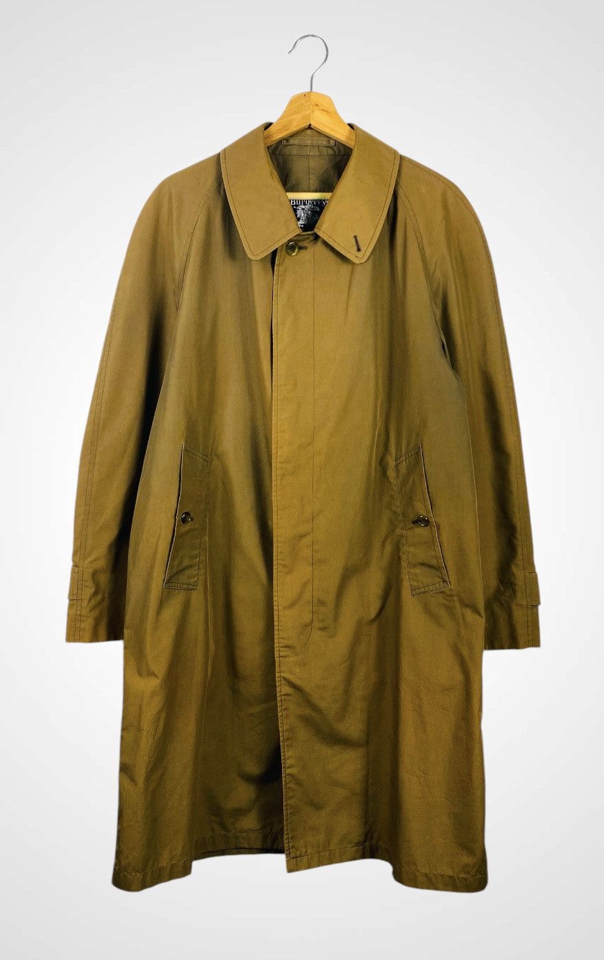 Burberry Vintage Burberry Hidden Buttons Trench Coat Size US L / EU 52-54 / 3 - 1 Thumbnail