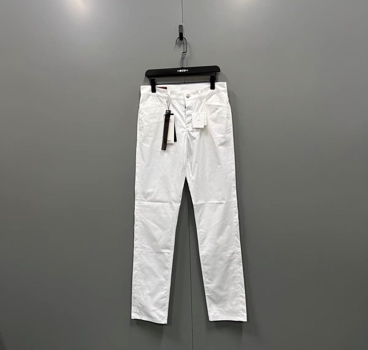Hermes Hermès White Pants J41 Size 28" / US 6 / IT 42 - 1 Thumbnail