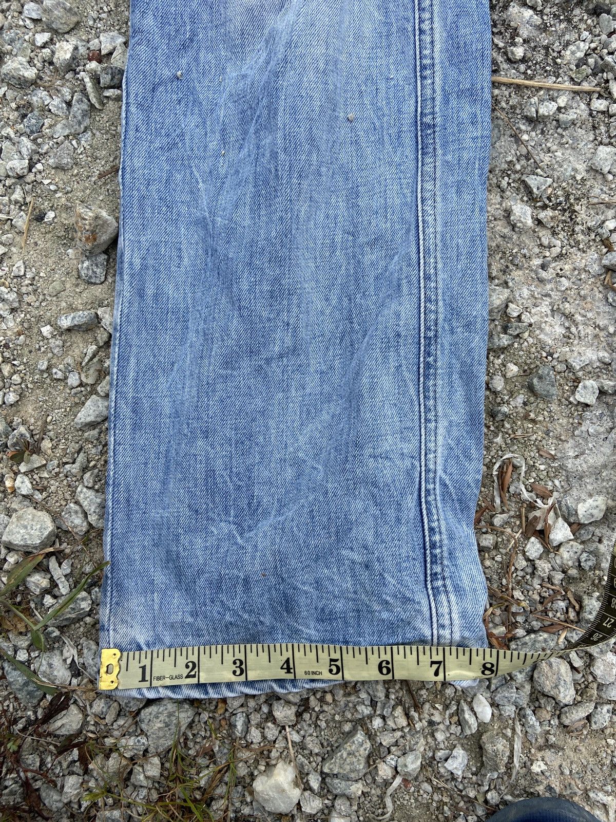 G-Star × Vintage Vintage Distress G Star Raw Denim Size US 35 - 11 Thumbnail