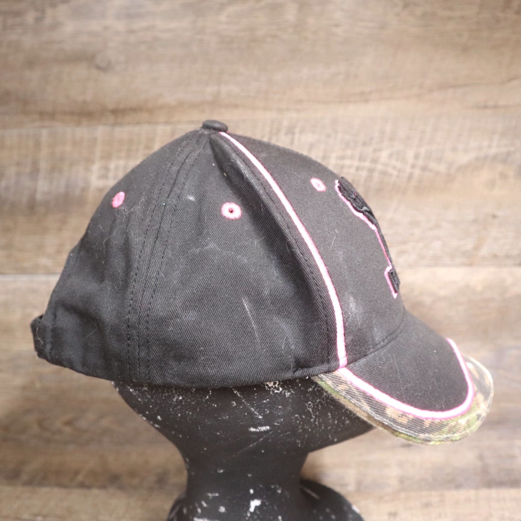 Pinko Bucked Up Camo Pink Baseball Cap Hat Hunting Deer Adult Adjustable Hat Woman Multicolor Hunting Deer Women Adjustable Cap Size ONE SIZE - 2 Thumbnail