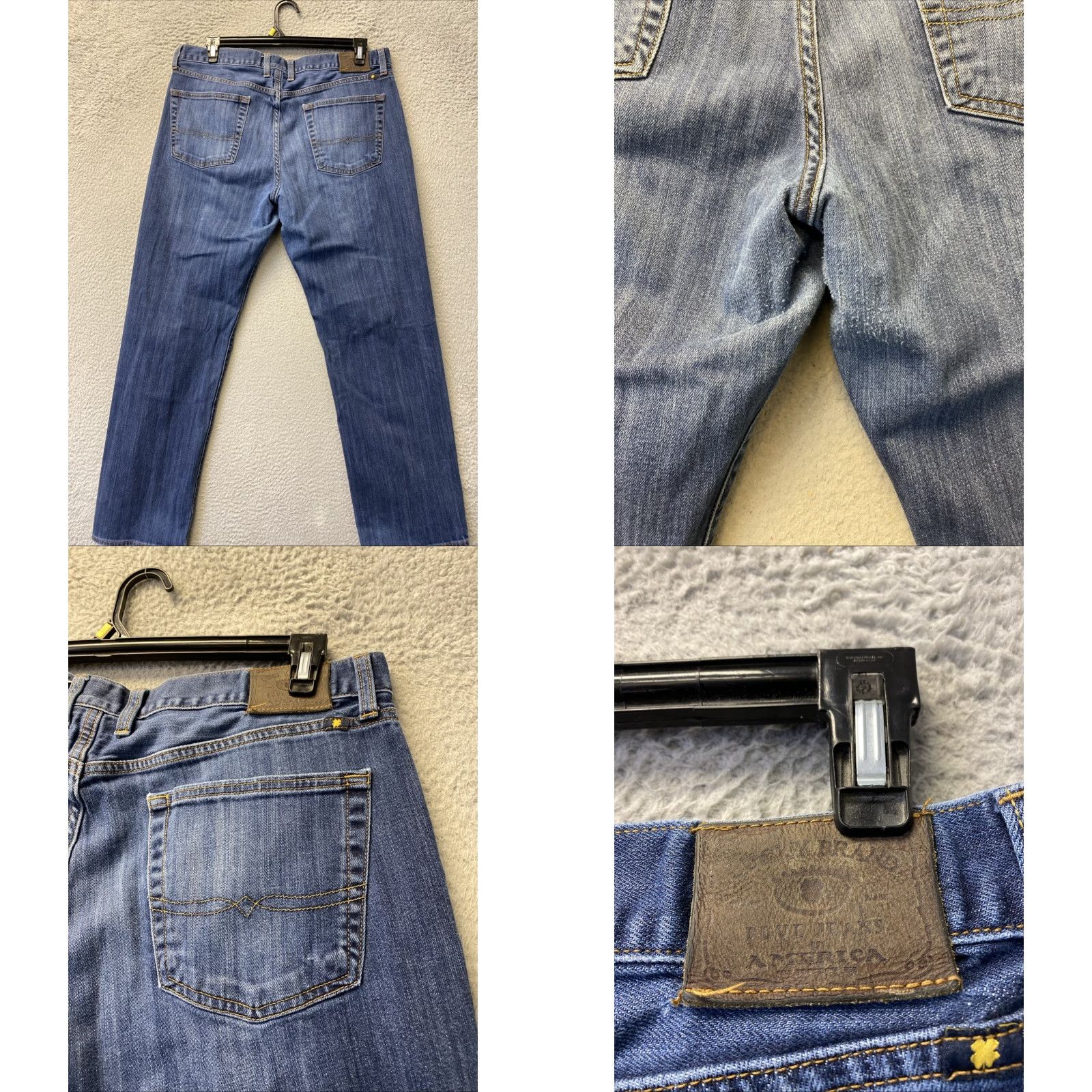 Lucky Brand Lucky Brand Jeans Men’s 38x34 Blue Straight Bootcut Jeans /0364 Size US 38 / EU 54 - 8 Thumbnail