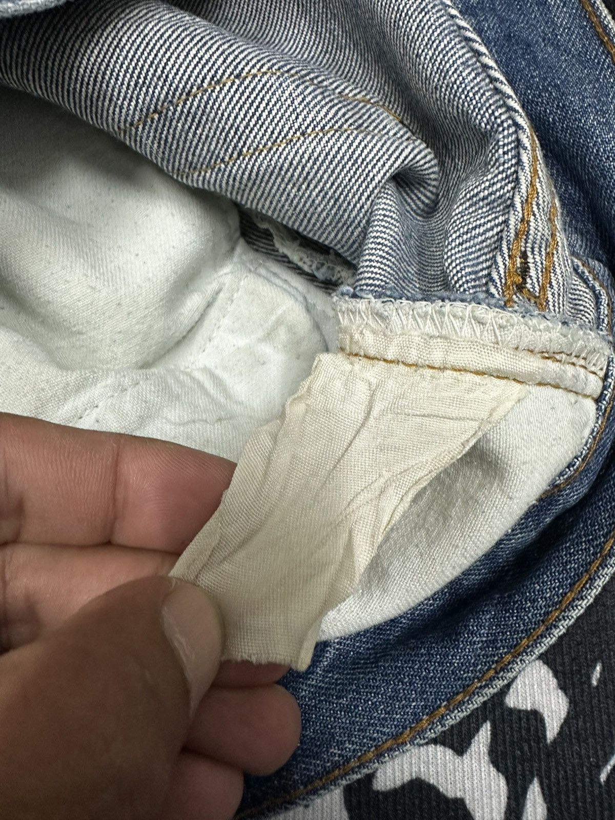 Levi's Vintage 80s Levi’s 501 Selvedge Size US 30 / EU 46 - 9 Thumbnail